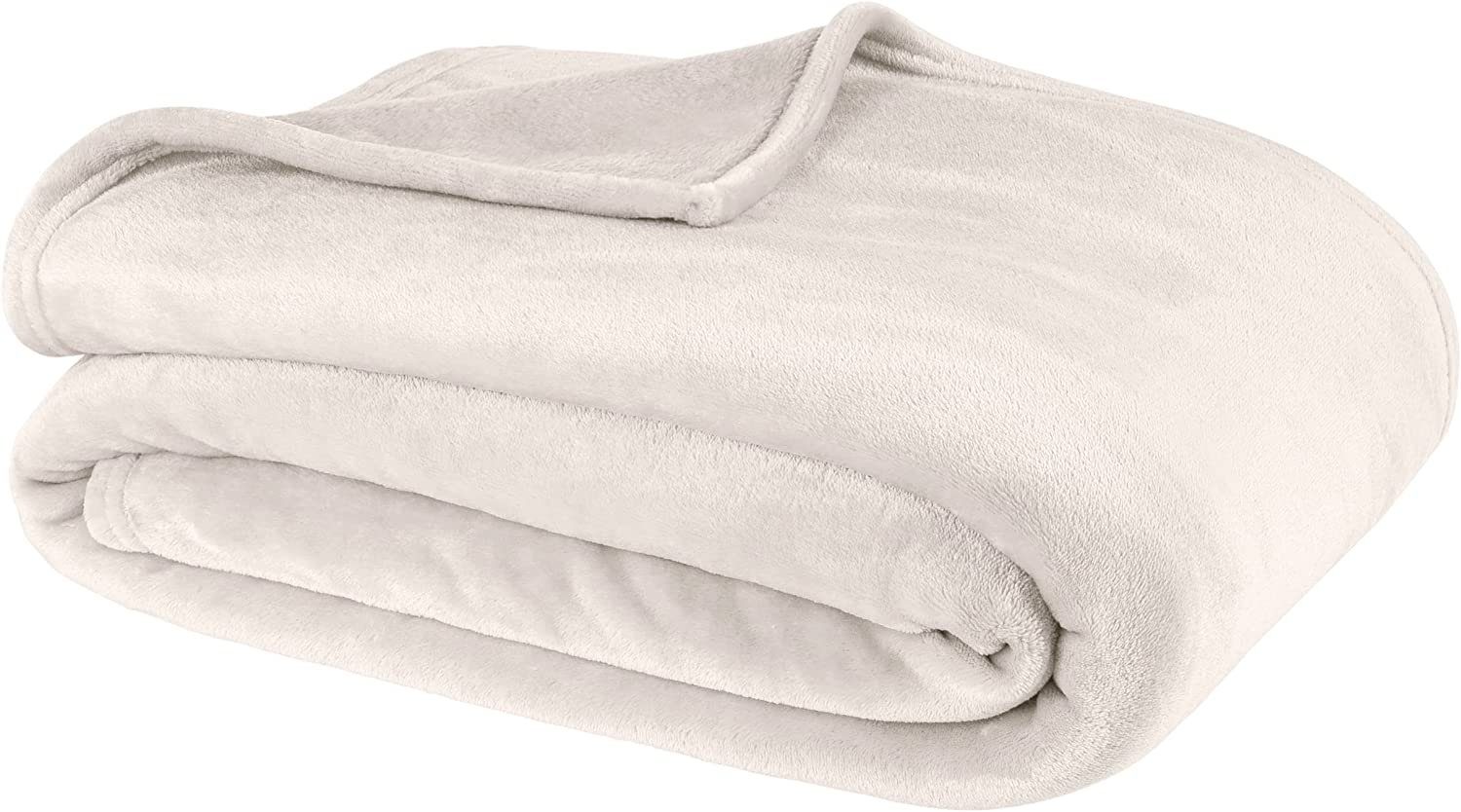 Tagesdecke Cashmere Touch Kuscheldecke, Hochflor-Flausch Sofadecke, Hometex Premium Textiles, Allergiker geeignet, sanft & weich auf der Haut, Hochflor-Flausch