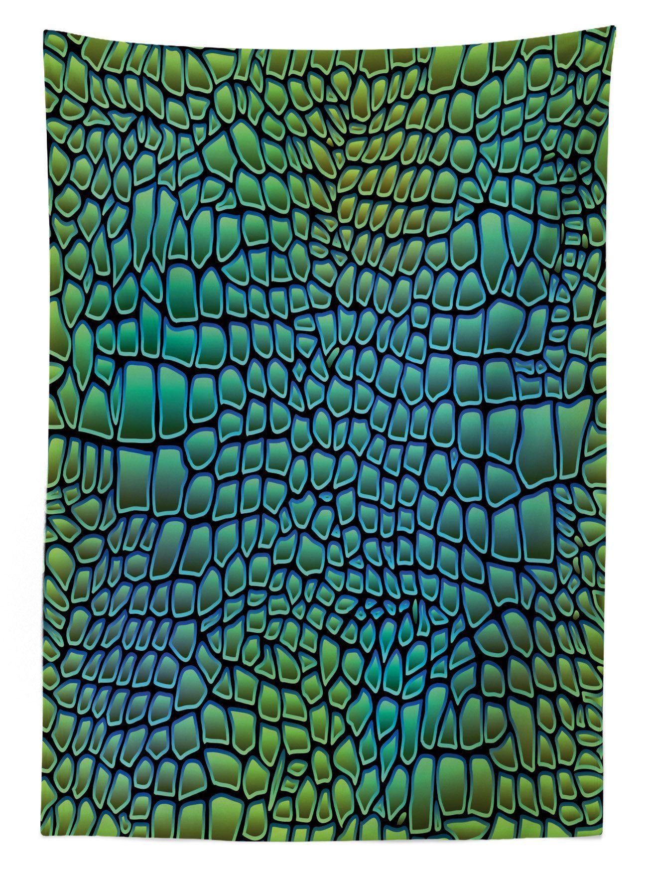 Abakuhaus Tischdecke Farbfest geeignet Farben, den Waschbar Für Tier Alligatorhaut Außen Klare Bereich