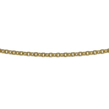 trendor Kette ohne Anhänger Feine Ankerkette 333 Gold (8 Karat) 0,8 mm