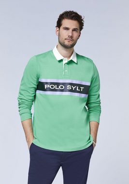 Polo Sylt Poloshirt im Label-Design