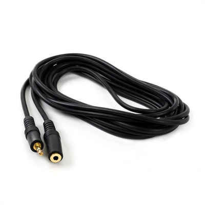 FrontStage CJ-HG Audio-Kabel, 3,5mm-Klinke-Kabel 3m männlich zu weiblich Verlängerungskabel Stereo, 3,5mm-Klinke-Kabel 3m männlich zu weiblich Verlängerungskabel Stereo