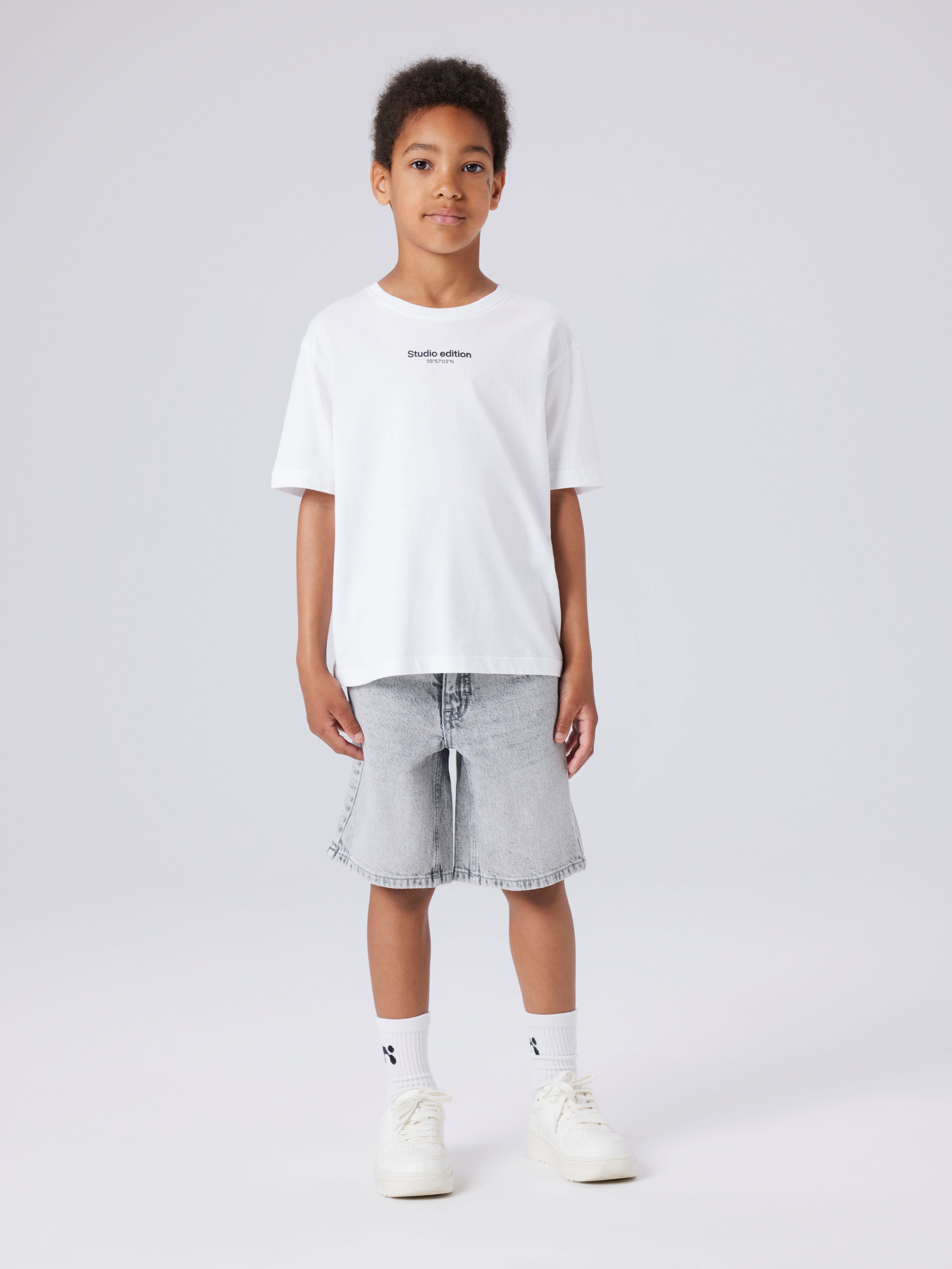 Name It Jeansshorts NKMRYAN REG L DNM SHORTS 6750-DM NOOS Baumwolle