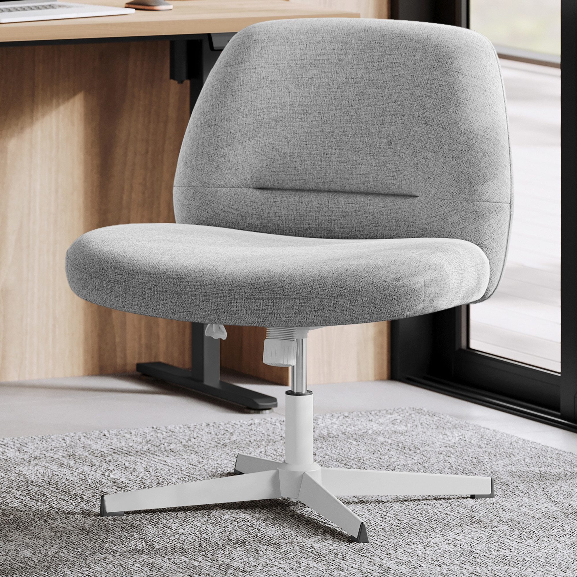 SONGMICS HOME Sessel, Schreibtischstuhl, Drehstuhl, modern günstig online kaufen