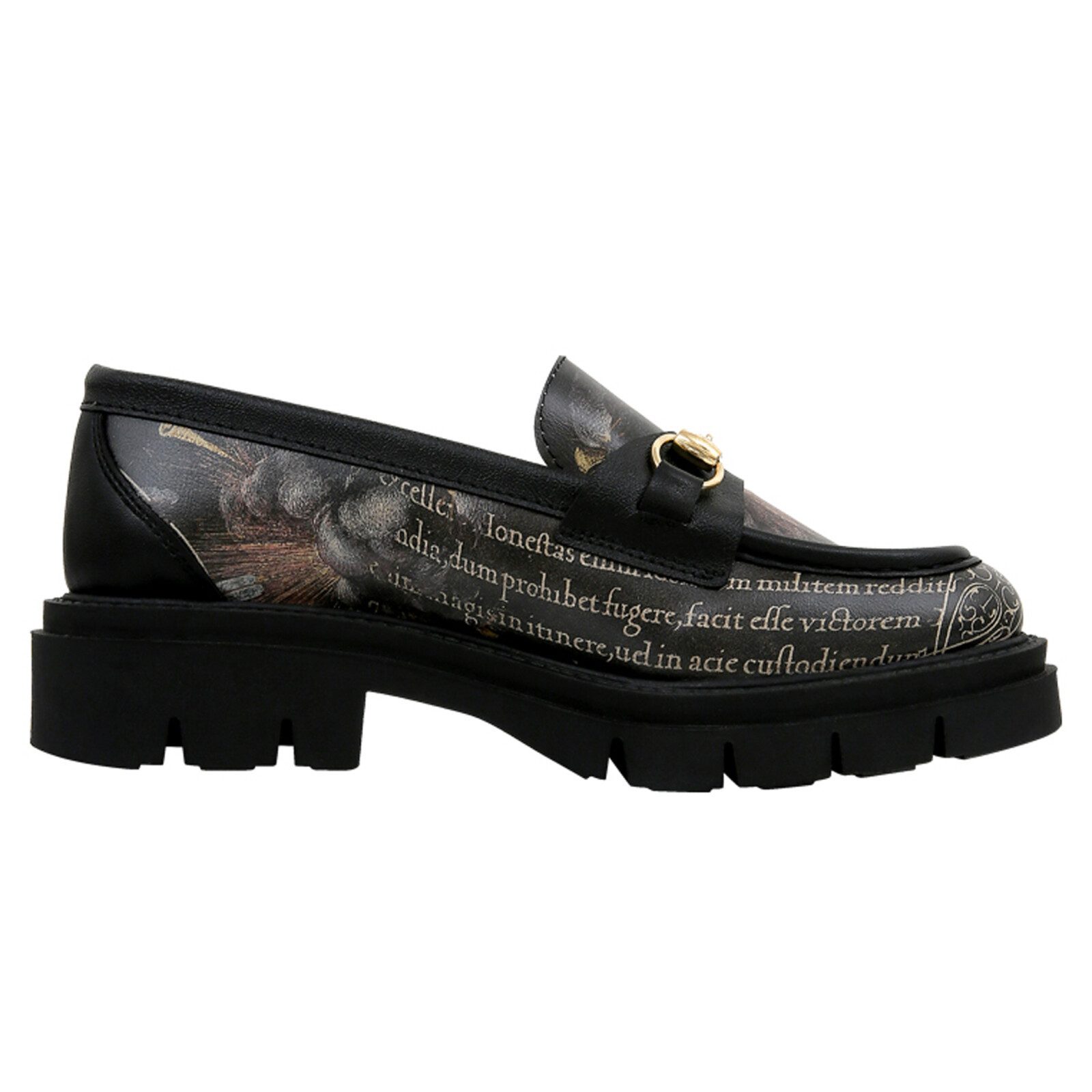 DOGO Cindy Loafer The Model Book Of Calligraphy Damen Halbschuhe Loafer Handgefertigt