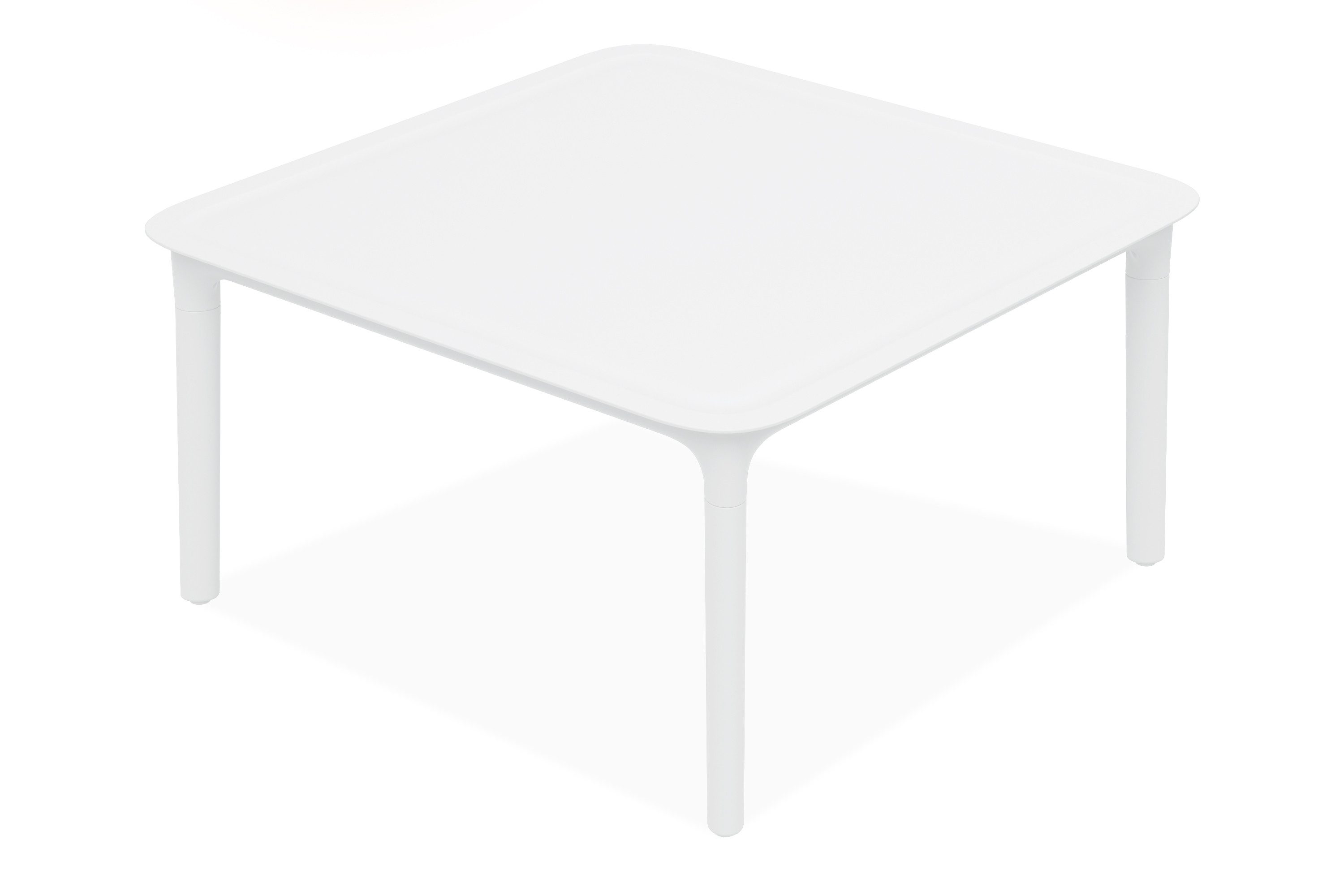 KONSIMO® Gartentisch GALIO Quadratischer Outdoor-Tisch – Wetterfest, hergestellt in der EU, Polypropylen, Pflegeleicht, fünf Farbvarianten, Maße: 77,5 x 77,5 cm