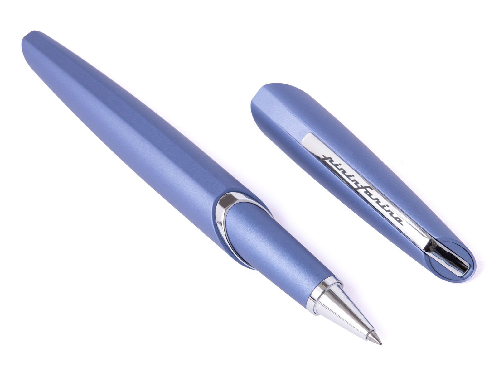 [Beliebtes Qualitätsprodukt!] Pininfarina Tintenroller Alu Pininfarina Set) Tintenroller TWO PF Blau, Gehäuse (kein Schreibgerät Design