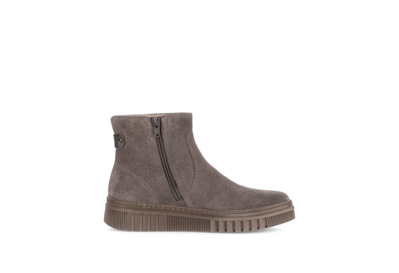 Gabor Gabor 8008.02.006, Stiefeletten, Warmfutter, Grau, Damen Winterstiefel