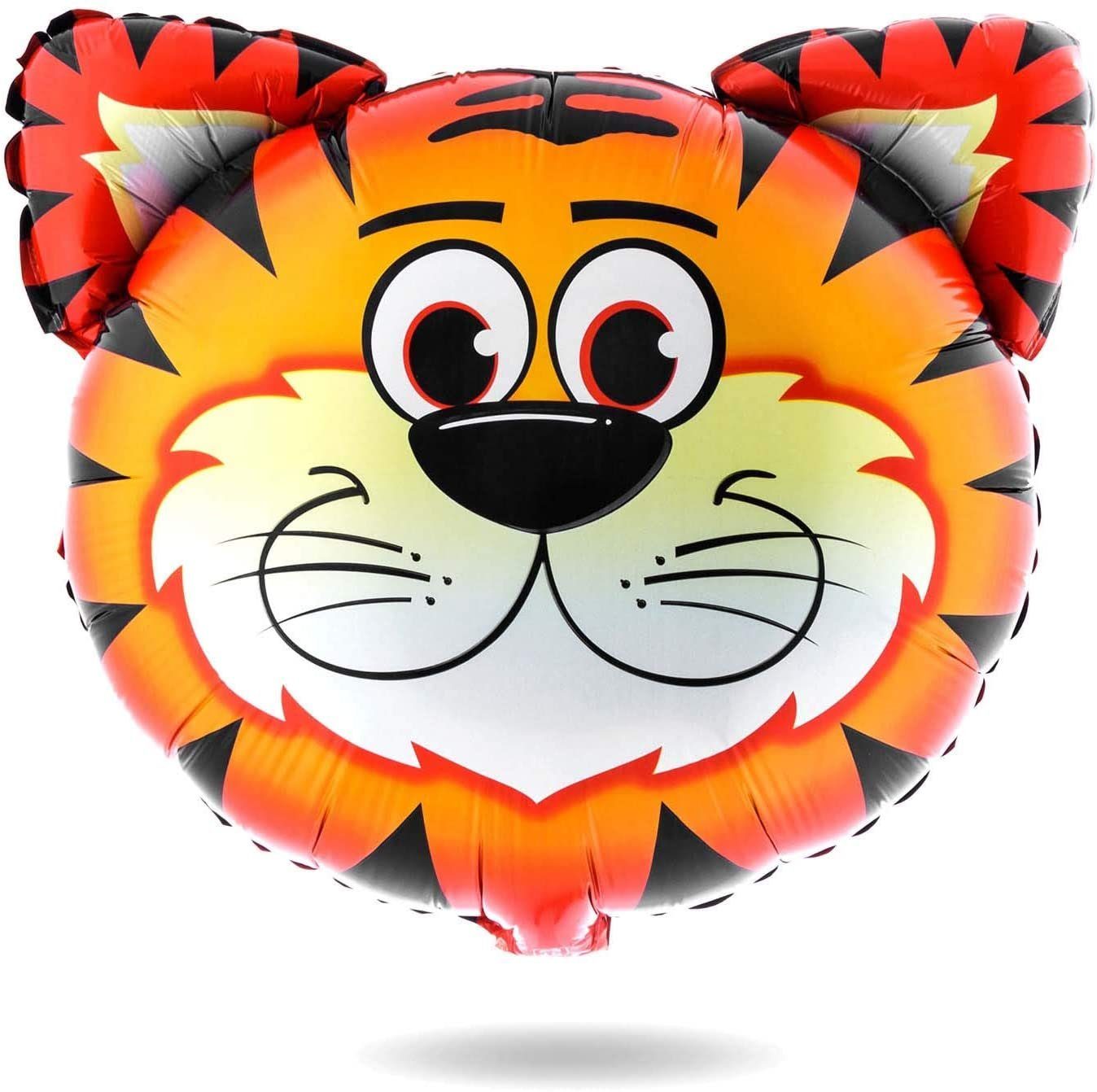 Folienballon Tier Helium-Ballon cm Tiger 70 XXL Goods+Gadgets Tiermotiv, Luftballon