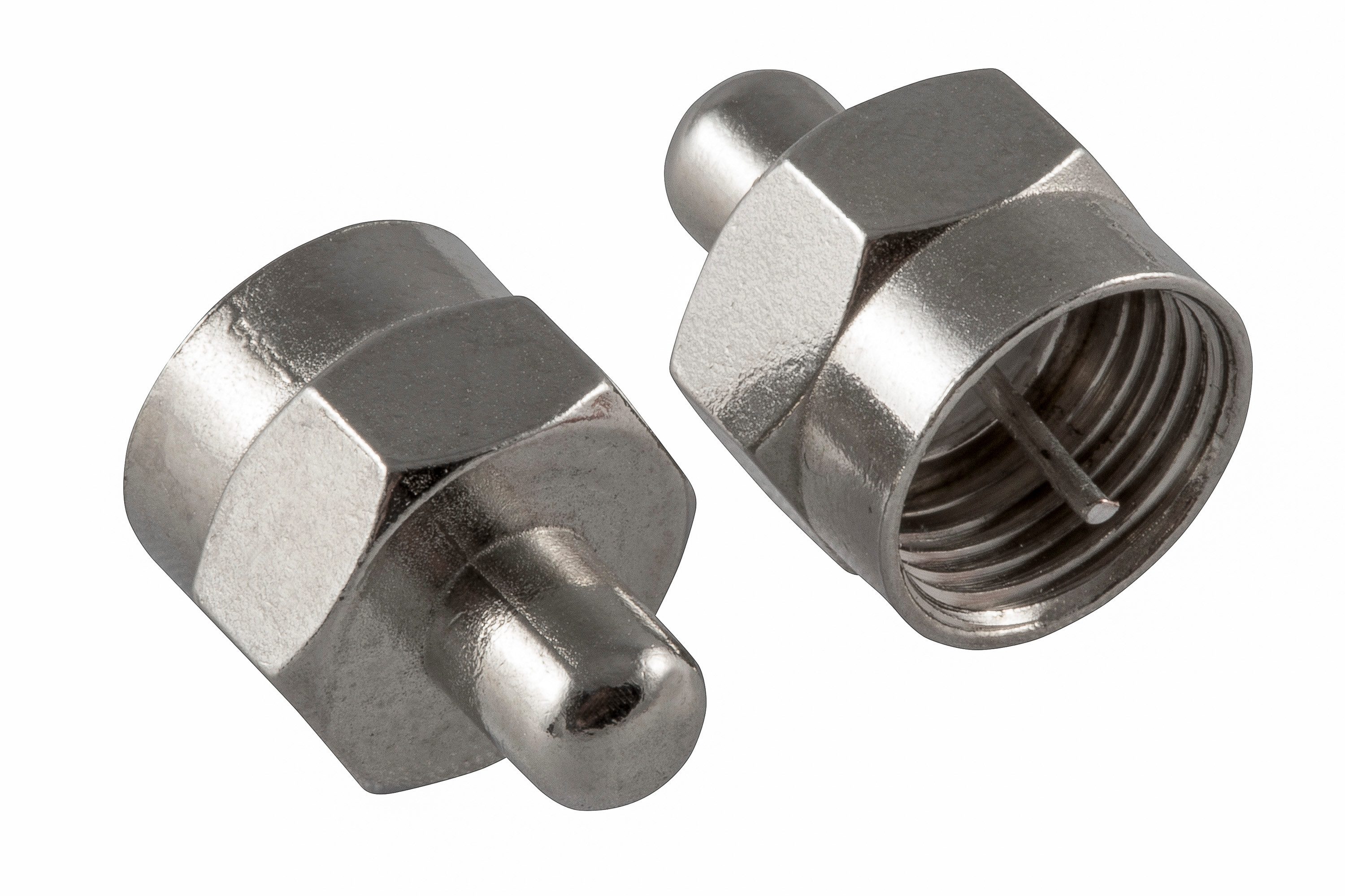 Poppstar SAT F-Abschlusswiderstand Endwiderstand für offene F-Anschlüsse SAT-Antenne (zum Abschluss an F-Buchse (Multischalter, LNB, Tuner, Dosen), 75 Ohm)