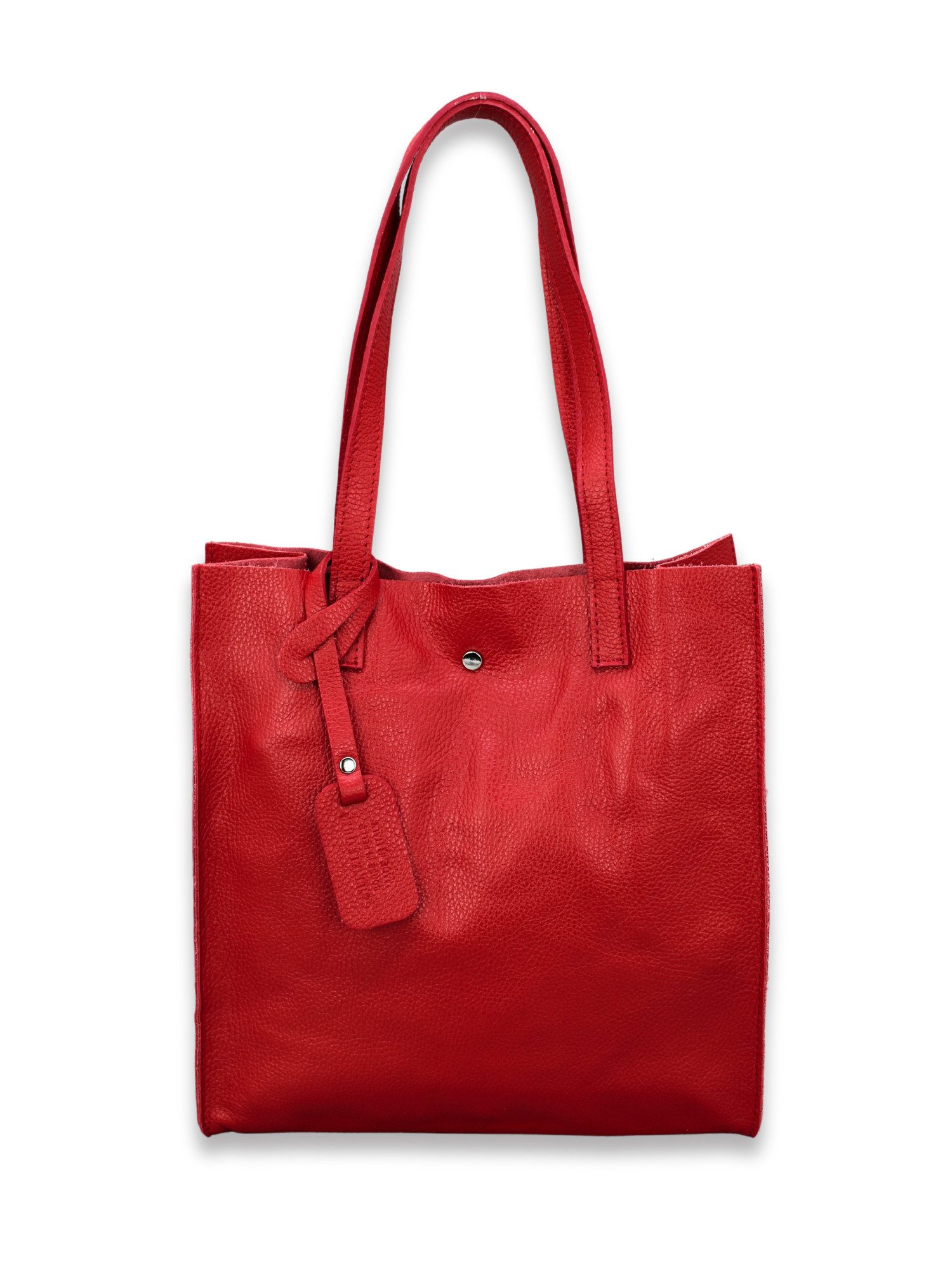 Adel Bags Shopper BENITA Schultertasche für Damen, Handtasche, echtes Leder, herausnehmbares Innenfach, Made in Italy