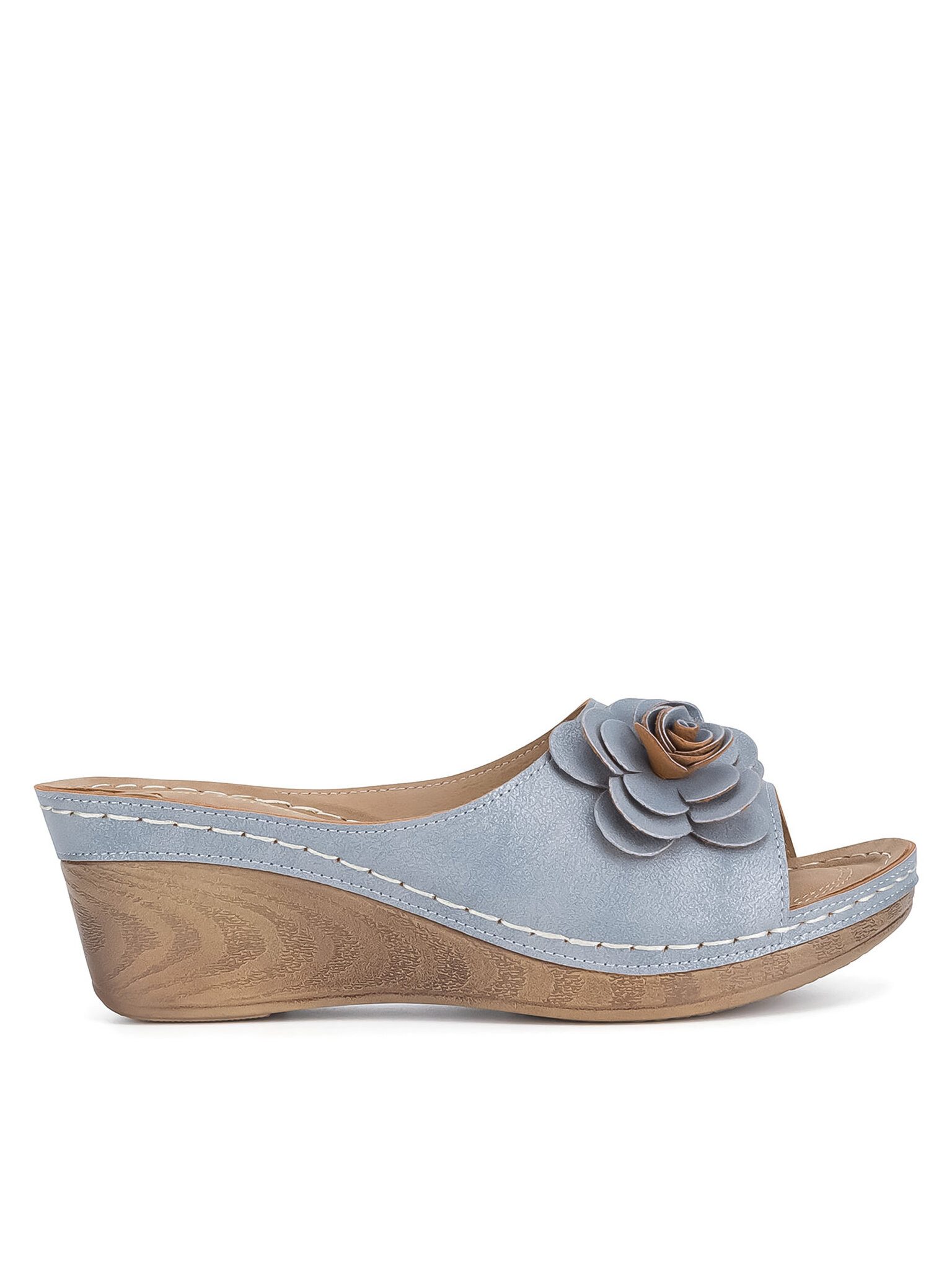 Clara Barson Pantoletten WYL05010-29 Blau Pantolette günstig online kaufen