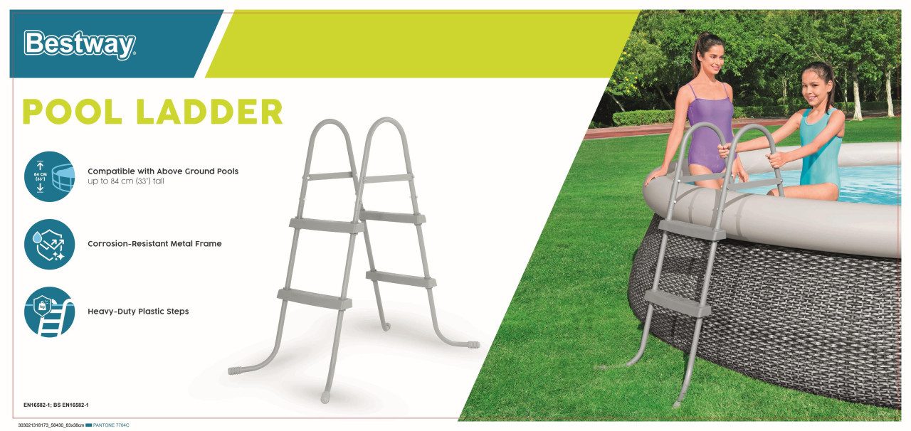 BESTWAY Poolleiter Bestway Poolleiter Flowclear 84 cm