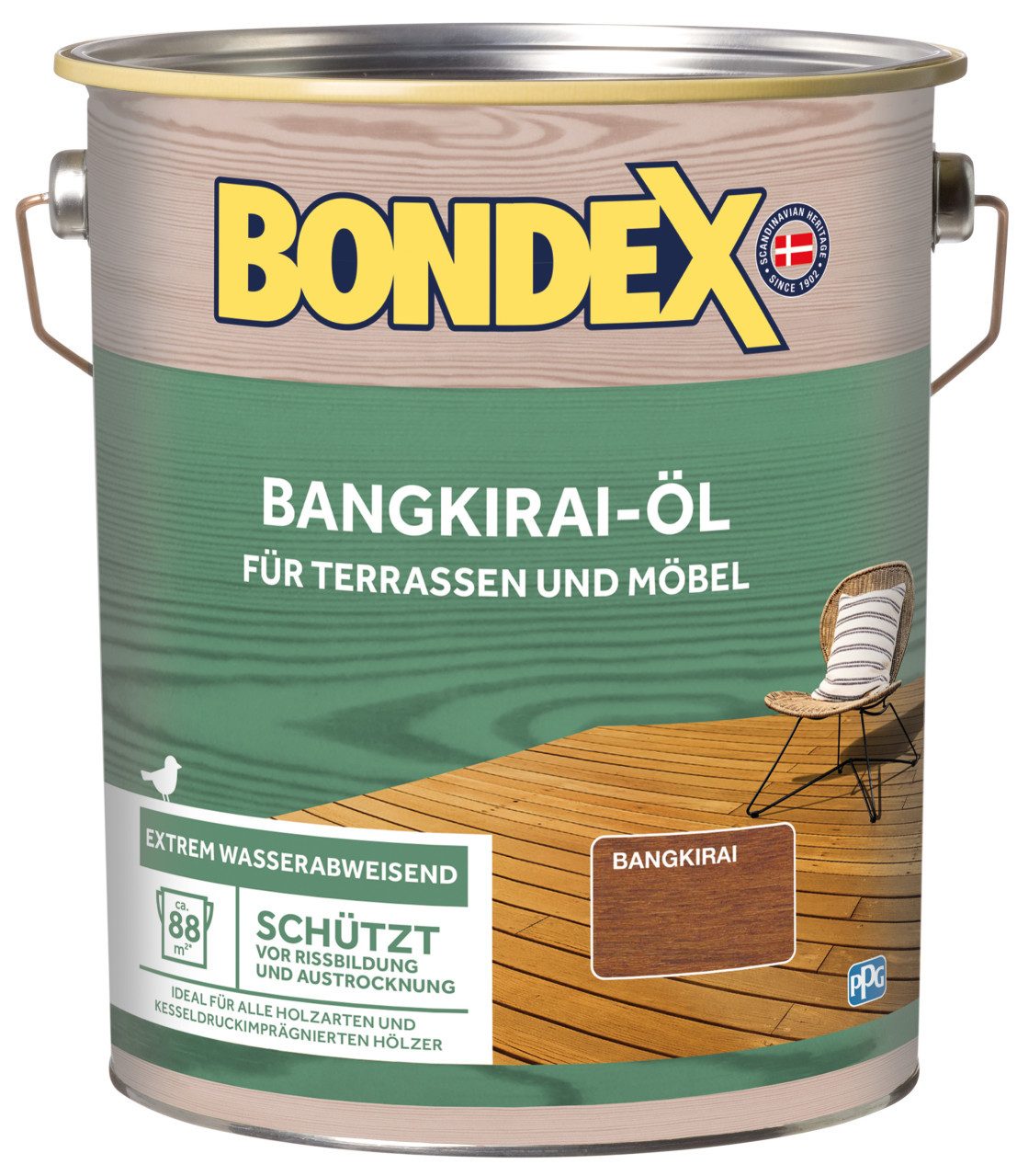 Bondex Hartholzöl Bondex Bangkirai Öl 4 L