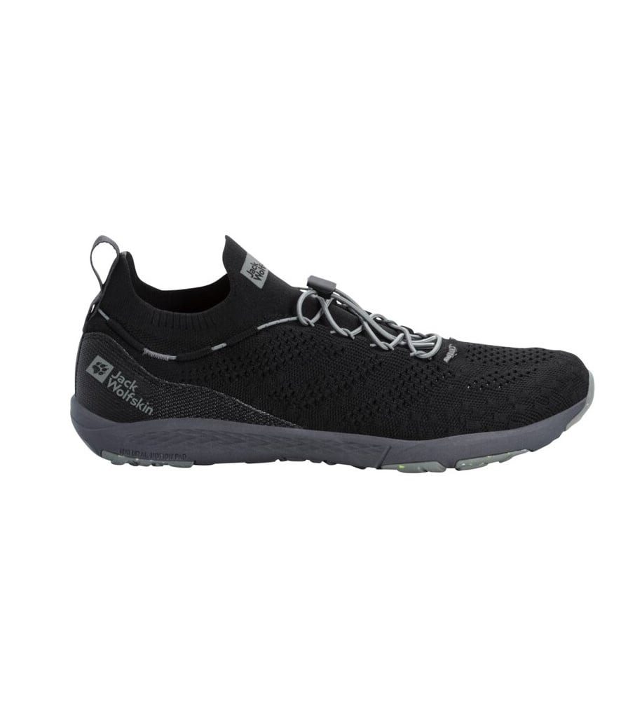 Jack Wolfskin Spirit Knit Low (Alltagschuhe, leicht und flexible Sohle) phantomgrau Sneaker