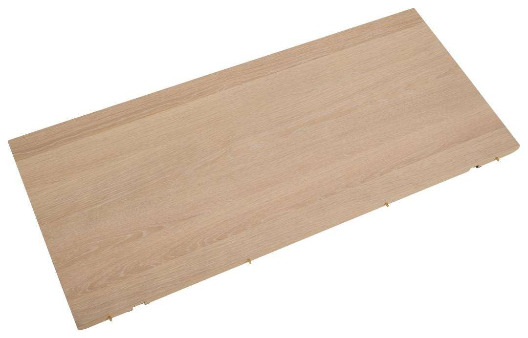 ACTONA GROUP Einlegetischplatte Marte Verlängerungsplatten – für besonders viel Platz bei jedem Anlass, 2 Tischverlängerungen in Eichenfurnier, 45×102×2,5 cm