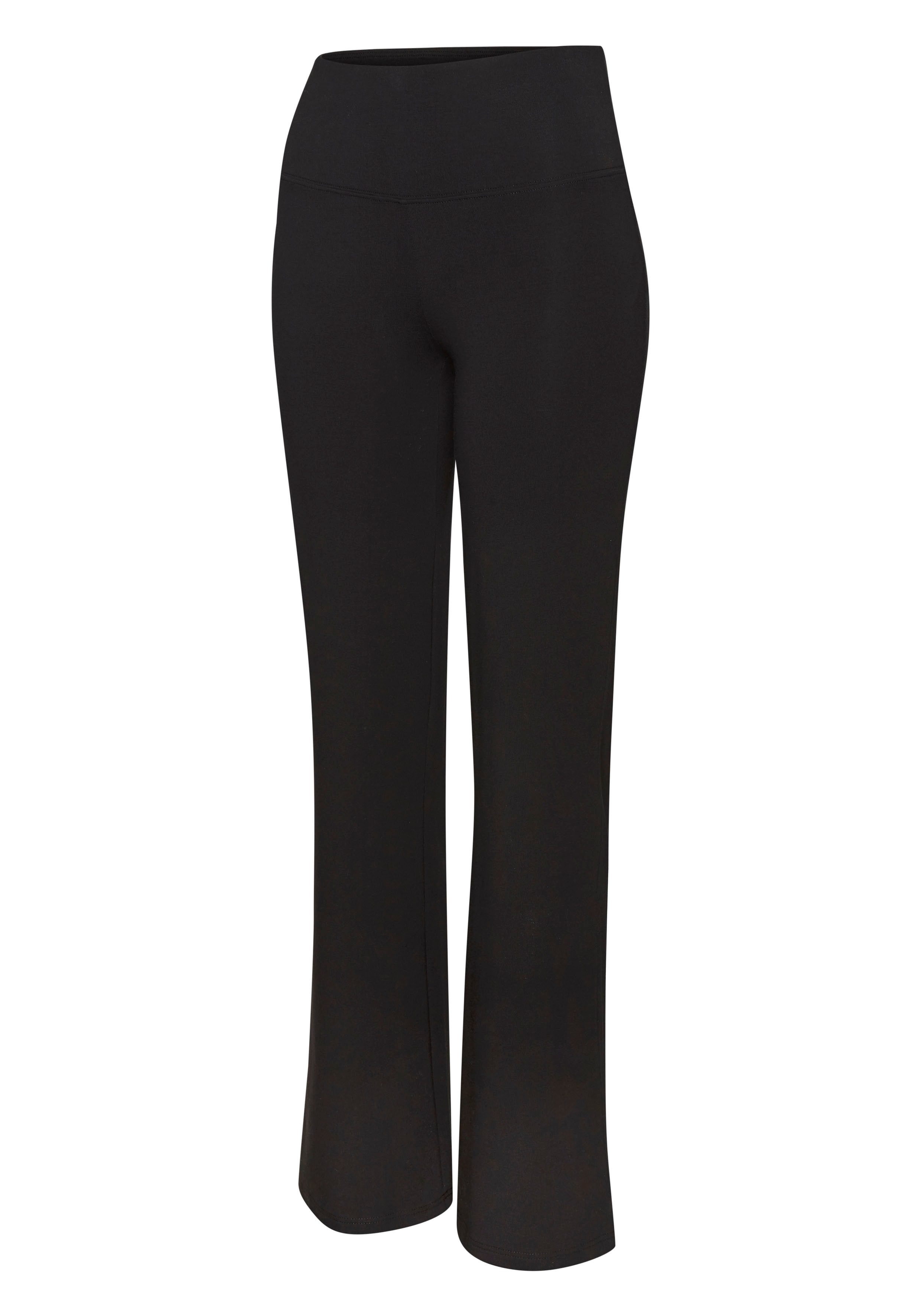 LASCANA ACTIVE Leggings Breites Bündchen und ausgestellte Beine – Bild 5 von 5