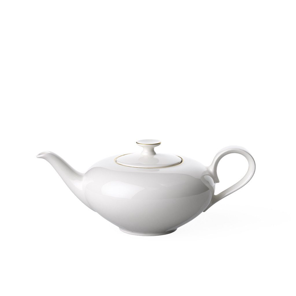 Villeroy & Boch Teekanne Anmut Teekanne 6 Pers., (1-St), Premium Bone Porcelain, 1 Stck, spülmaschinenfest