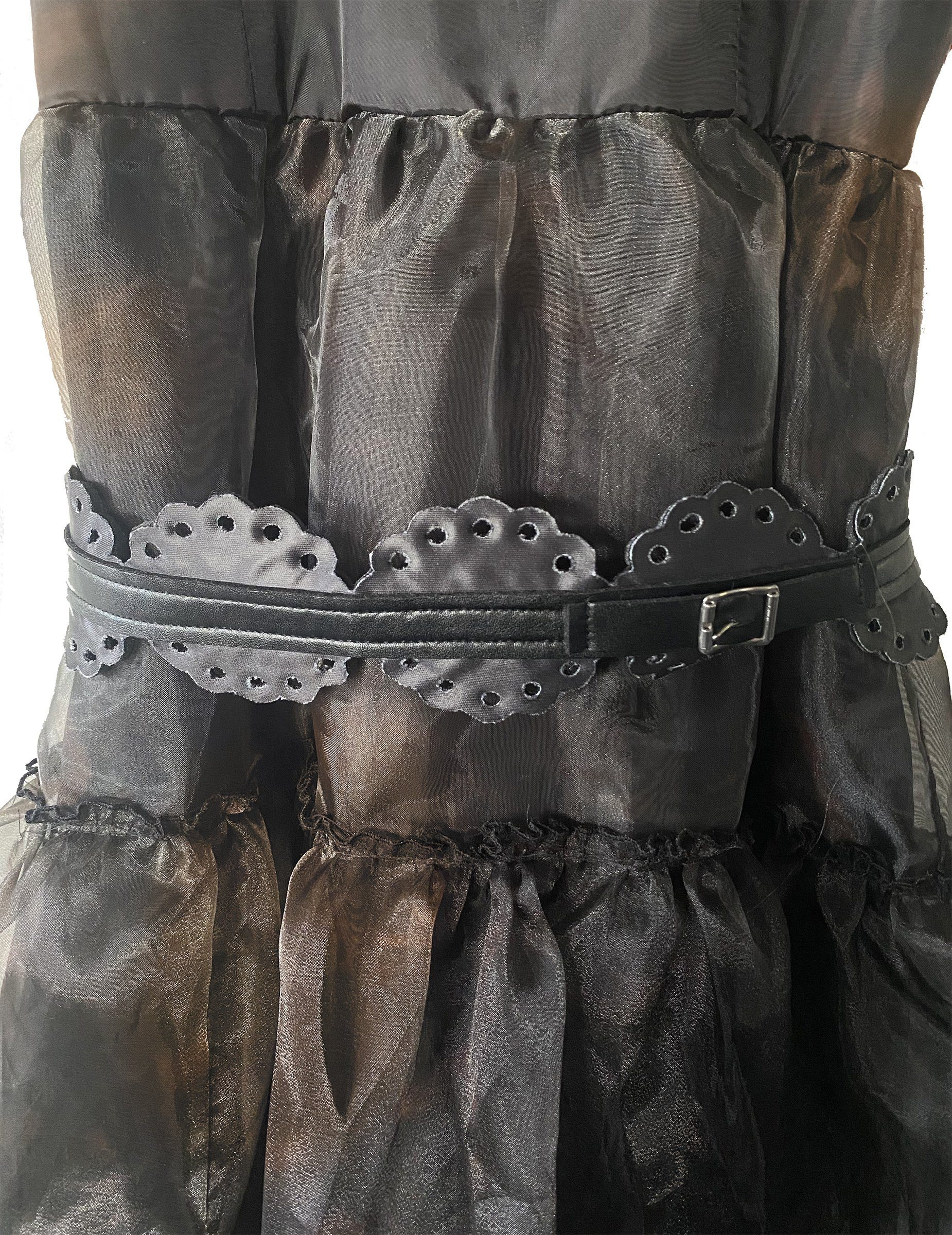 Rubie´s Kostüm Wednesday Kostüm Ballkleid für Damen schwarz