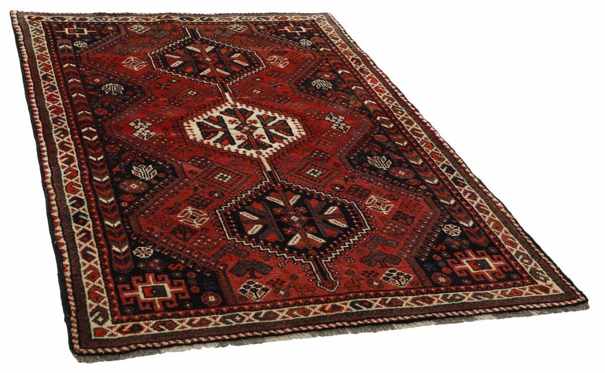 10 Shiraz Trading, 123x185 rechteckig, mm Nain Orientteppich Handgeknüpfter Höhe: / Orientteppich Perserteppich,