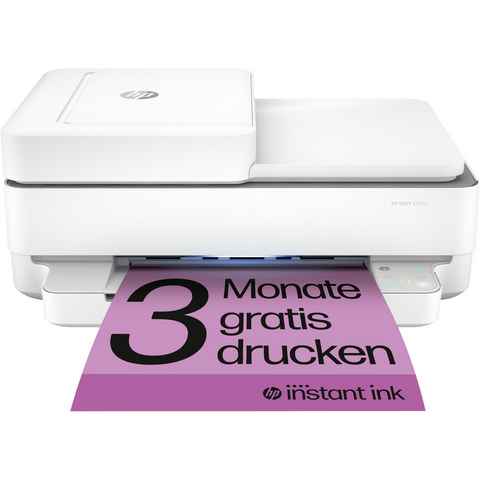 HP ENVY 6420e Multifunktionsdrucker, (WLAN (Wi-Fi), 3 Monate gratis Drucken mit HP Instant Ink inklusive)