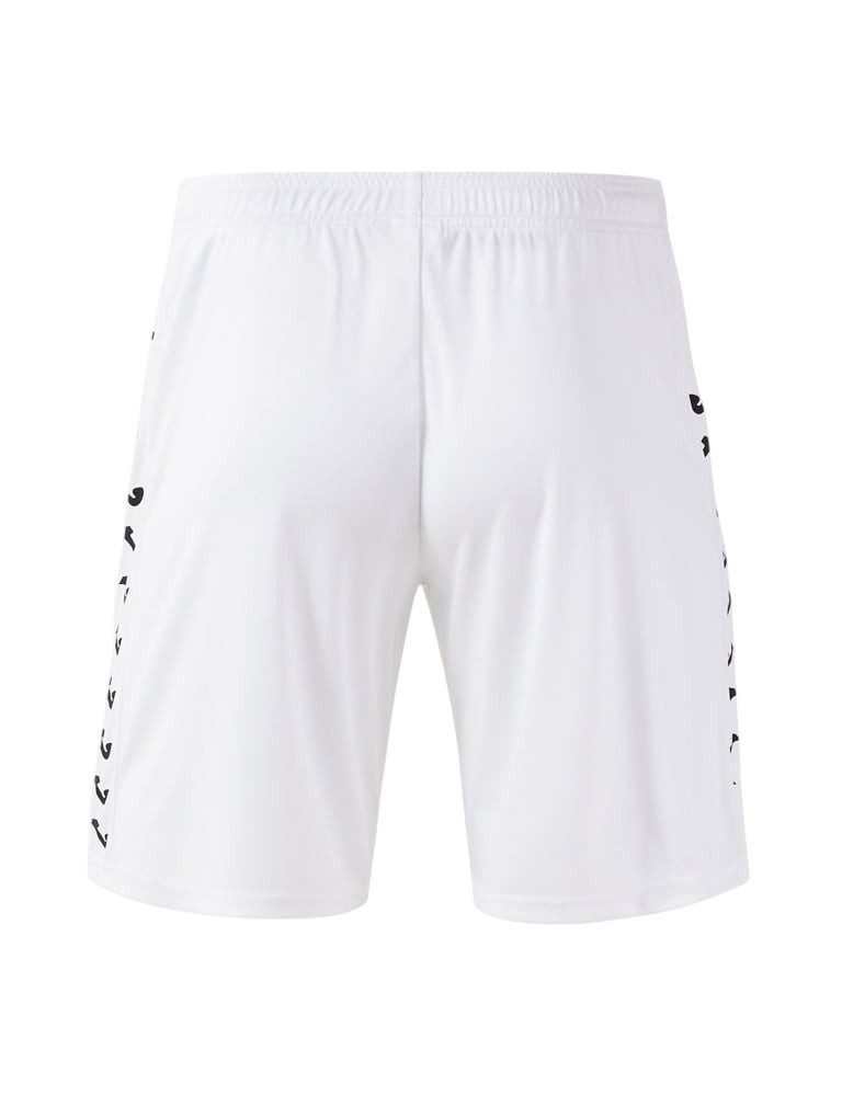 Joma Trainingshose Bermuda Heroic (100% Polyester, mit Seitentaschen) kurz weiss Herren