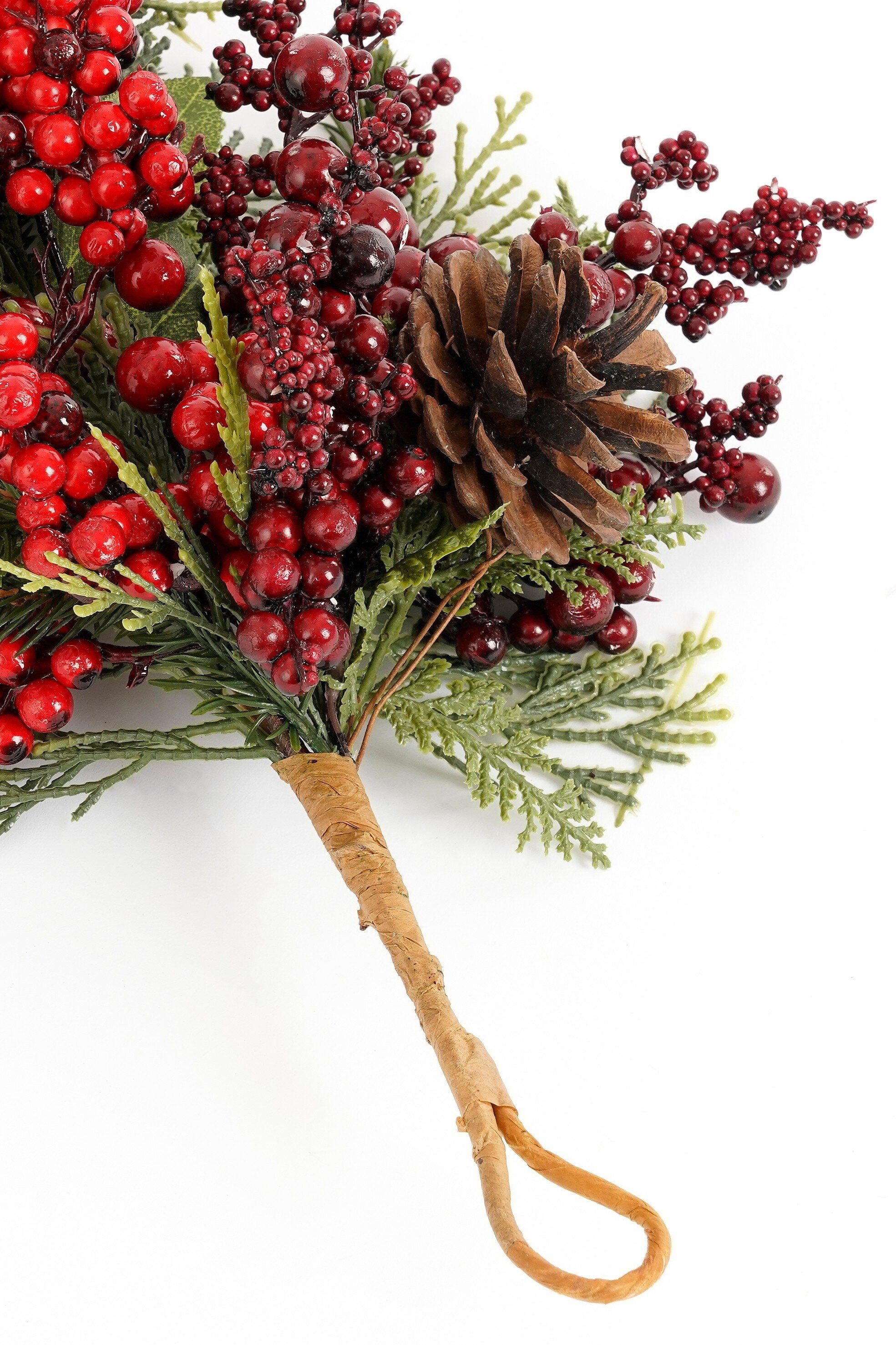 Mica Decorations Dekohänger Mica Decorations Randell Tropfen rot - l110xb18xh10cm