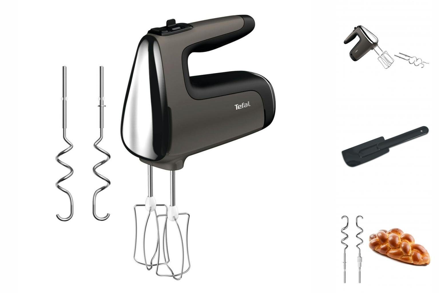 Tefal Handmixer Handmixer Tefal HT654E38 Handrührer