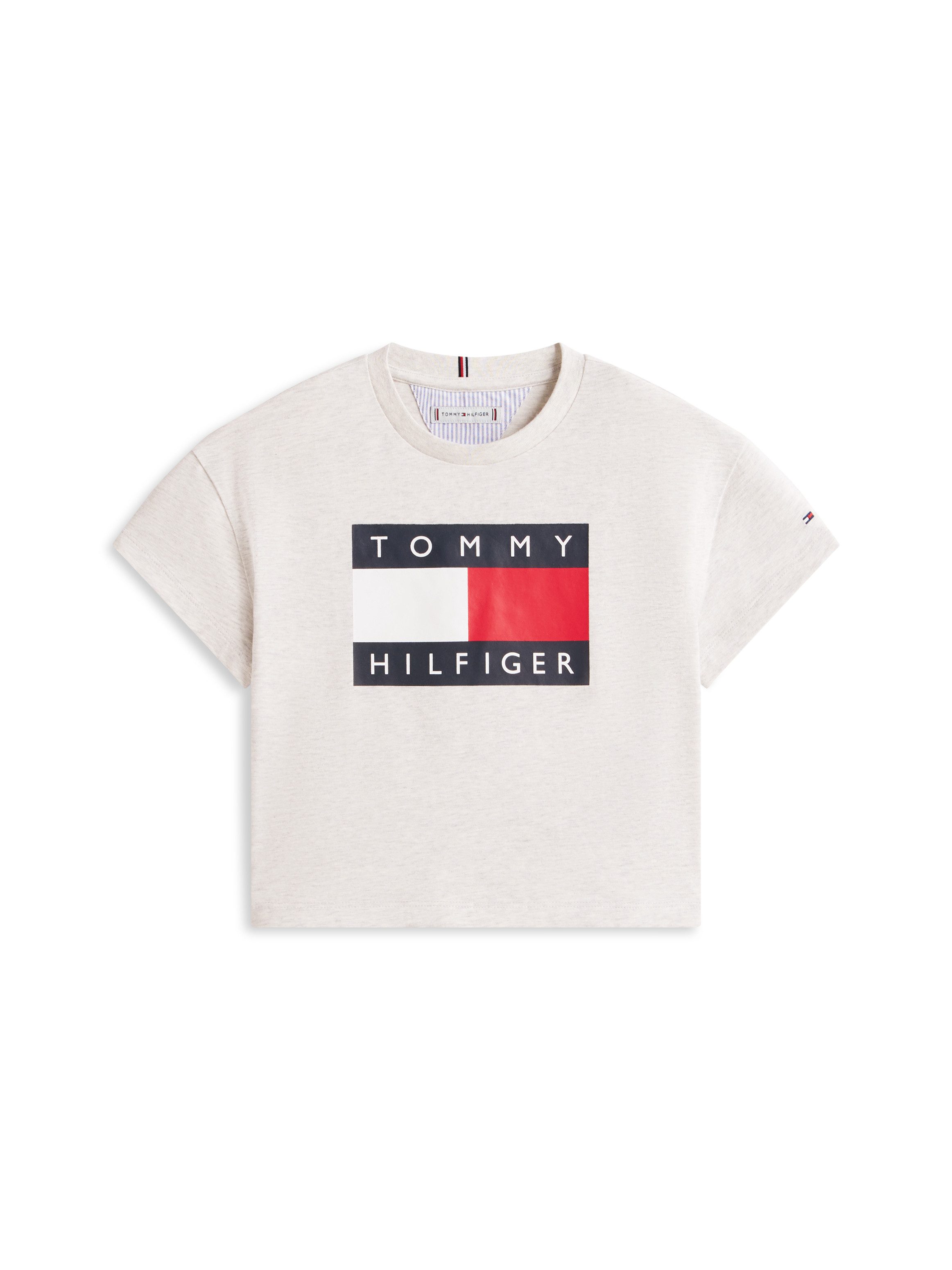 Tommy Hilfiger T-Shirt Kinder bis 16 Jahre, mit Rundhalsausschnitt – Bild 4 von 5