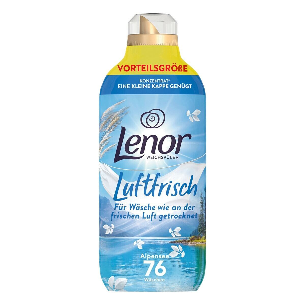 LENOR Luftfrisch Alpensee Weichspüler (76 WL, 1,06 Liter)