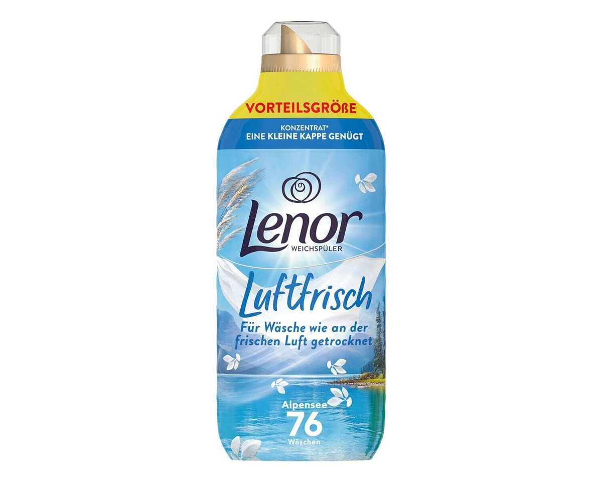 LENOR Luftfrisch Alpensee Weichspüler (76 WL, 1,06 Liter)