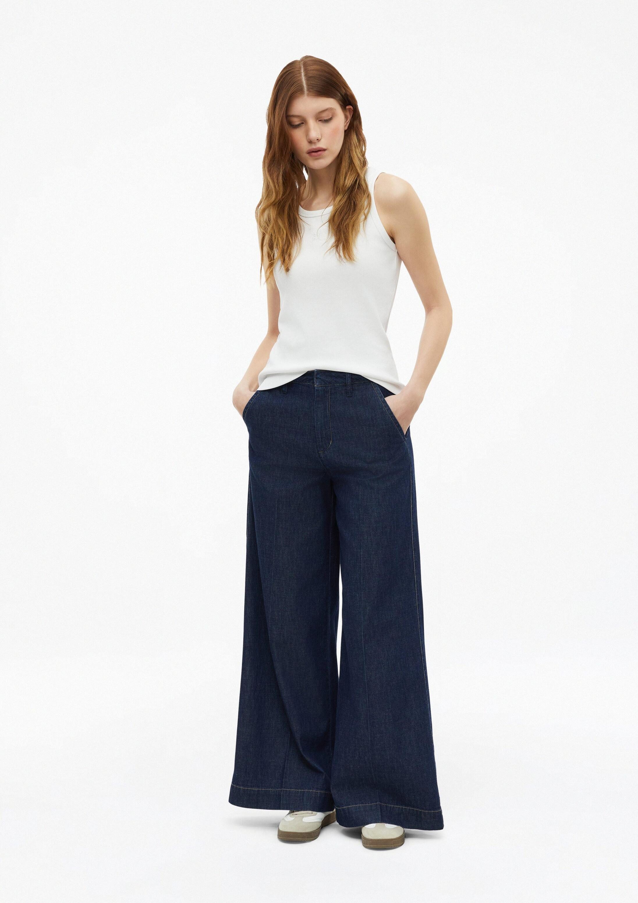 s.Oliver Weite Jeans Jeans-Hose Jeans / Regular Fit / High Rise / Extra Wide Leg