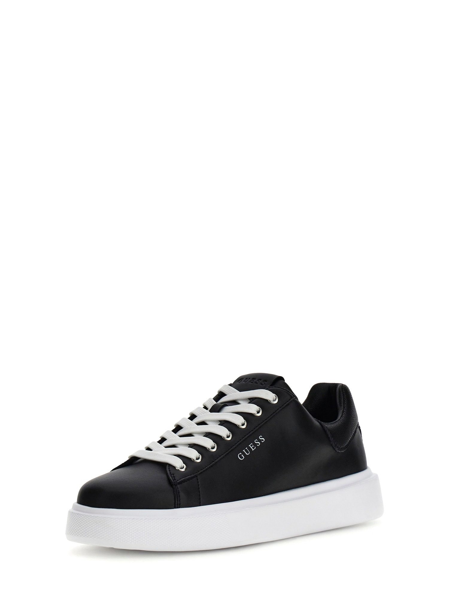 Guess Guess Herren Sneaker - FMJAVI LEA12 BLACK in schwarz Sneaker