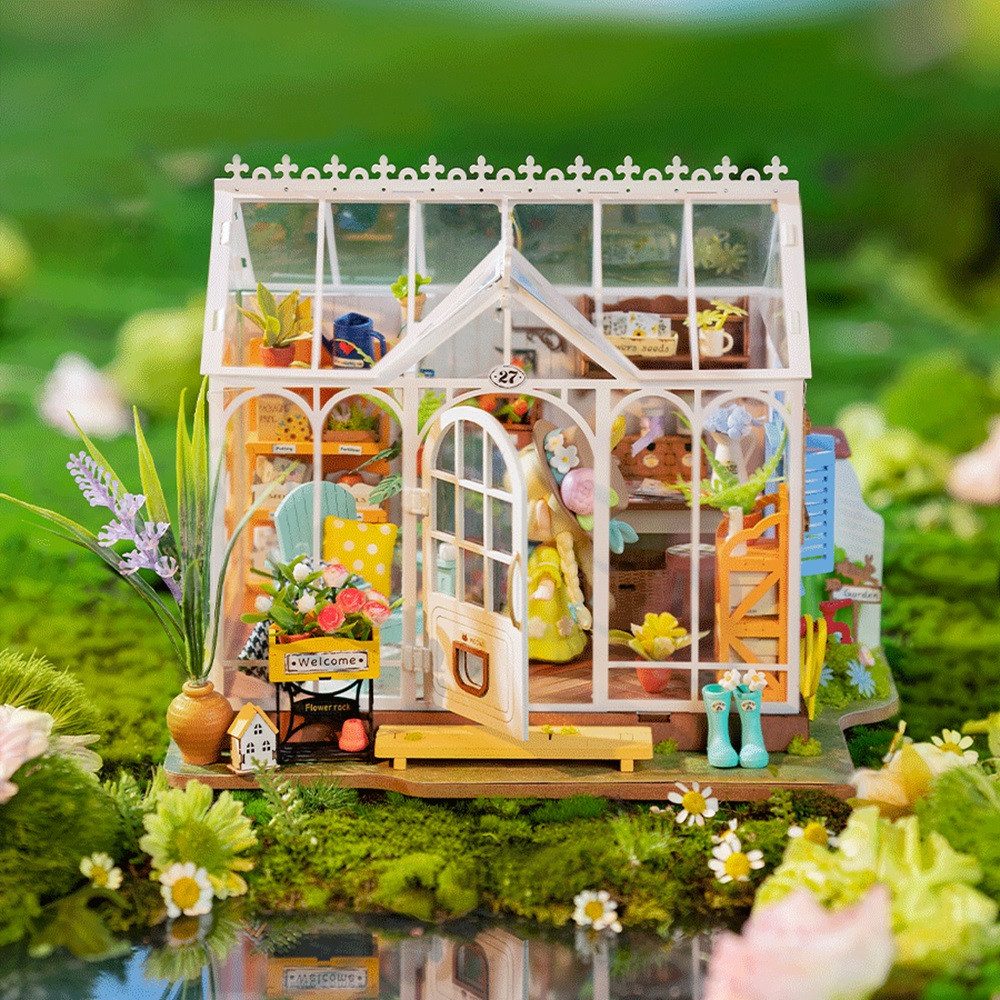Robotime 3D-Puzzle Robotime Dreamy Garden House günstig online kaufen