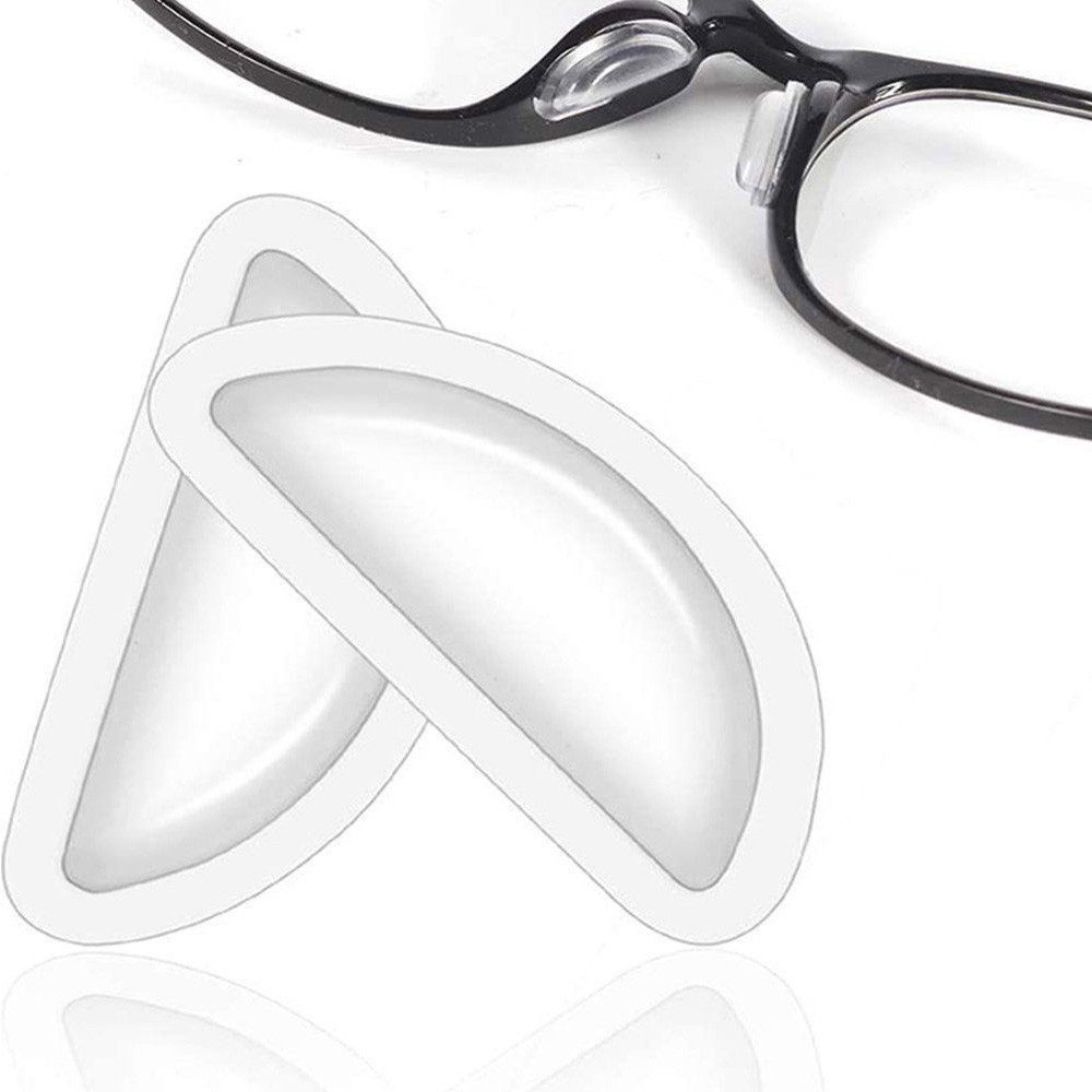 FELIXLEO Brillengestell Brillengestell Silikon Nasenpad-Rutsch Kieselgel 3.5mm