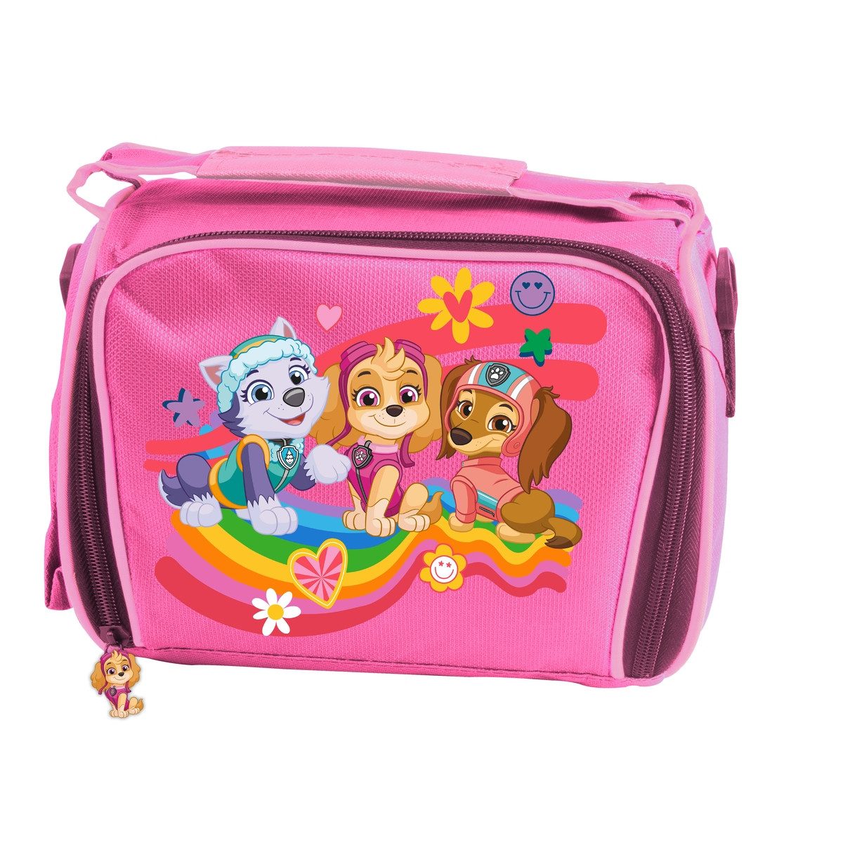 p:os Styropor-Teil Kühltasche PAW PATROL Girl mit 3 Aufbewahrungsboxen rosa