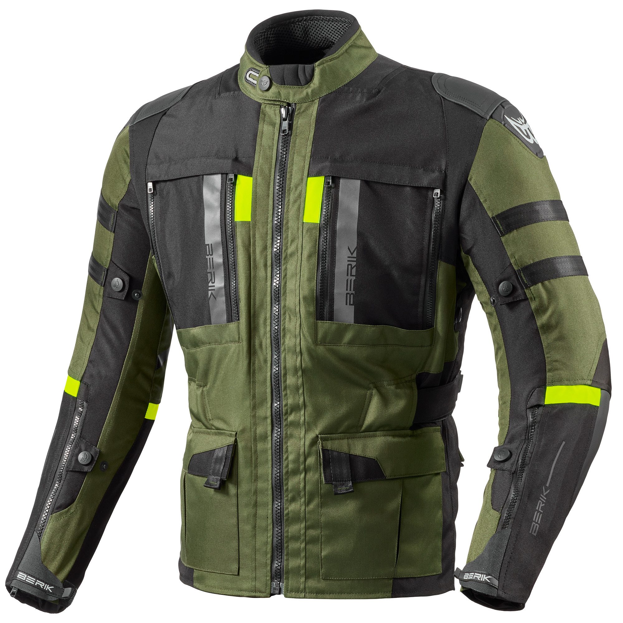 Berik Motorradjacke Absolute Zero RX Motorrad Textiljacke Wasserdicht Atmungsaktiv protektoren wasserdichte