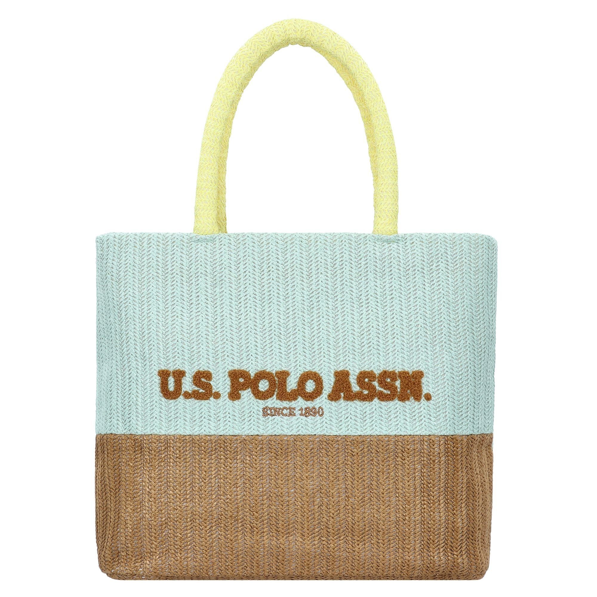 U.S. Polo Assn Schultertasche Straw 04, Polyethylen, Polypropylen