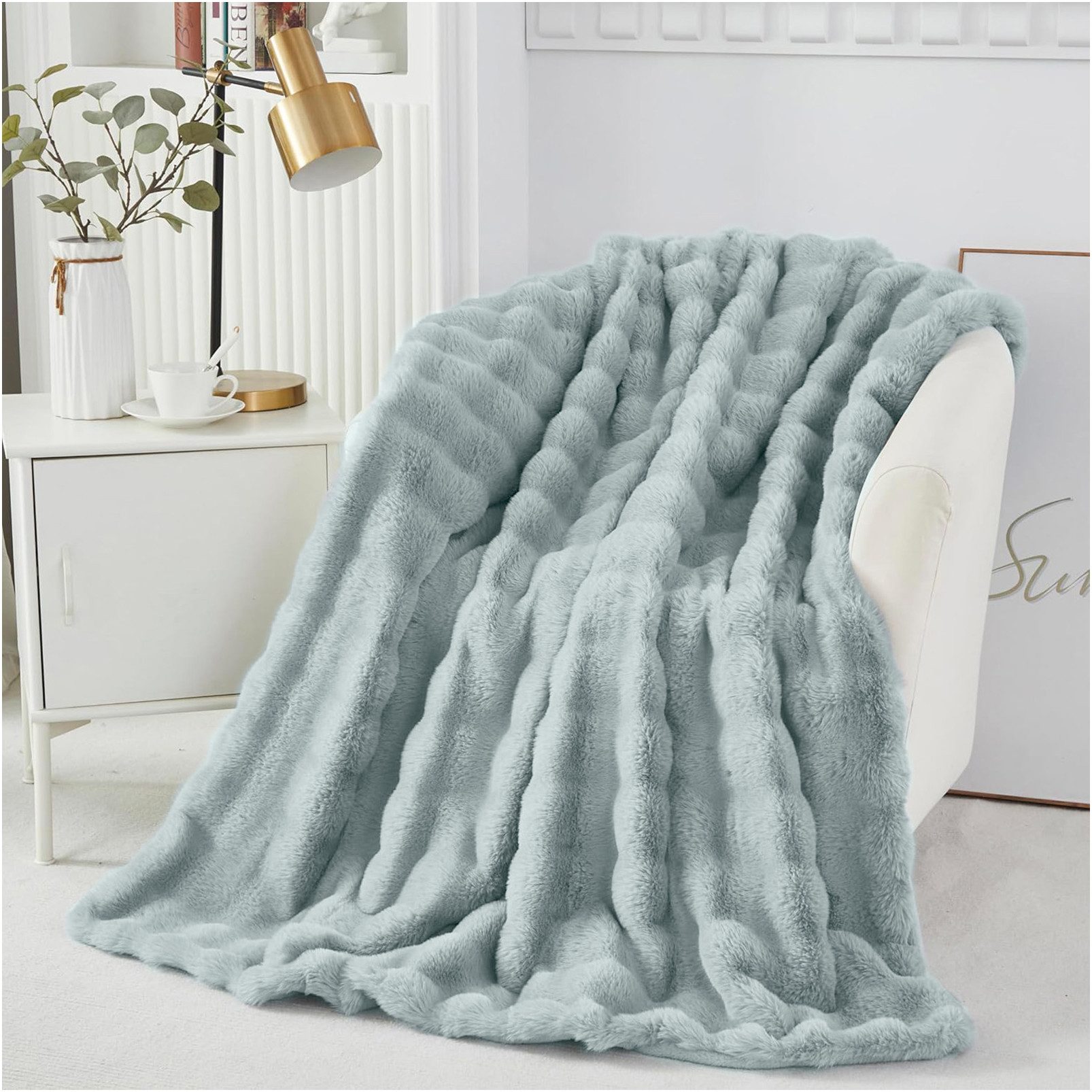 Überwurf Plüsch Kuscheldecke Flauschig Decke, Super günstig online kaufen