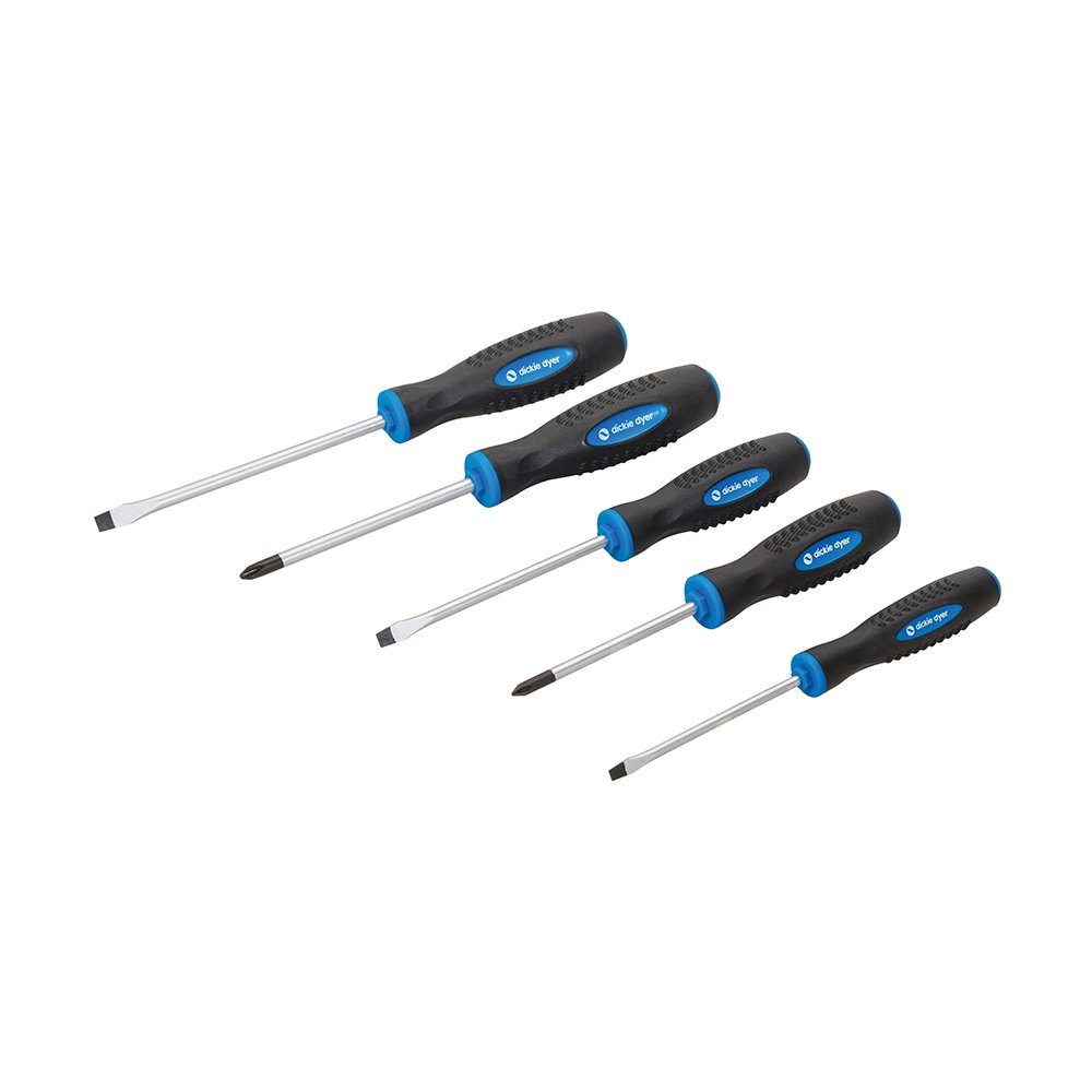 Schraubendreher Premium Schraubendreher Set mit Weichgriff 5-tlg. PH1 PH2 SL4 SL5.5