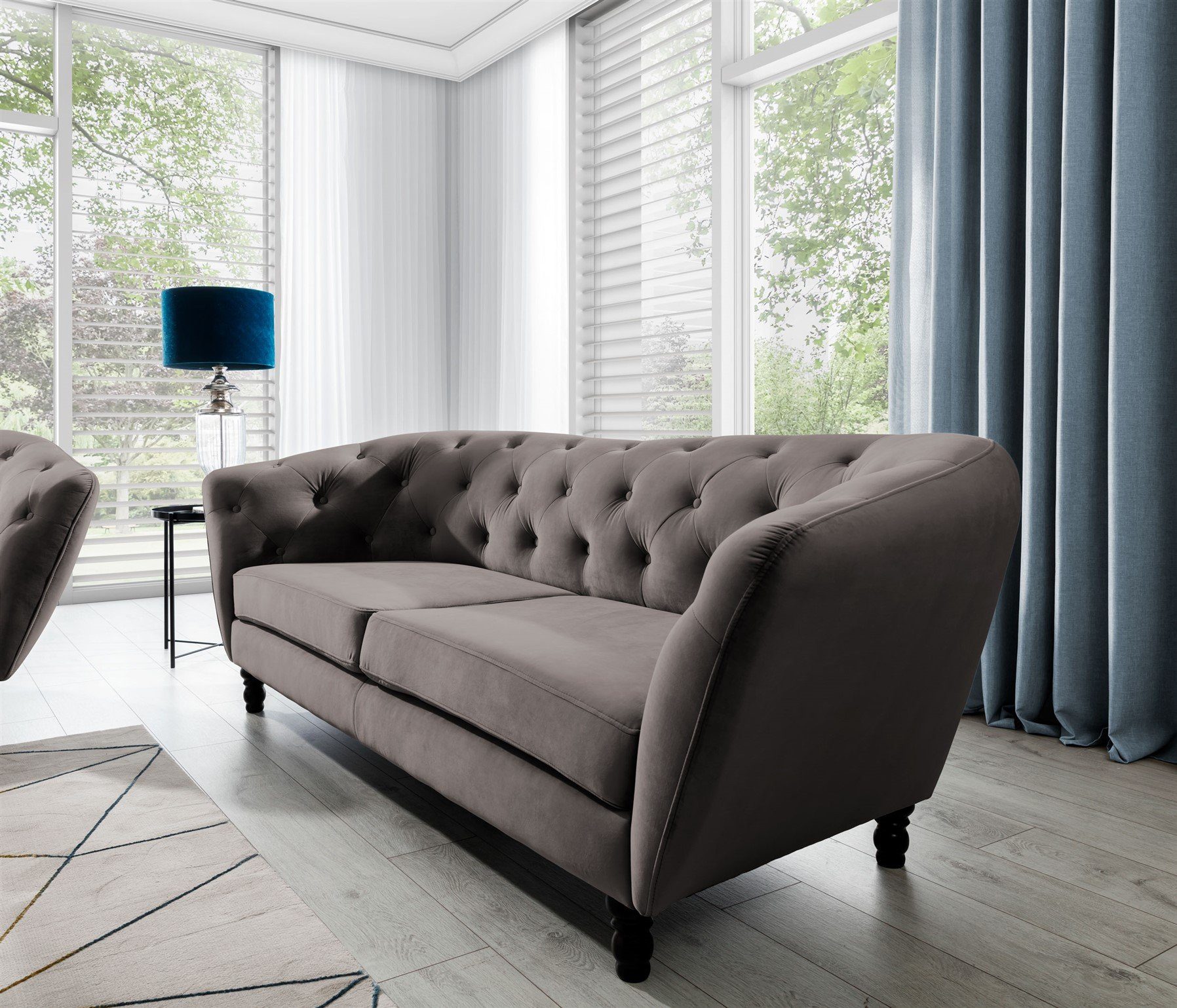 Fun Möbel Sofa Sofa Designer-Sofa Charlotte günstig online kaufen