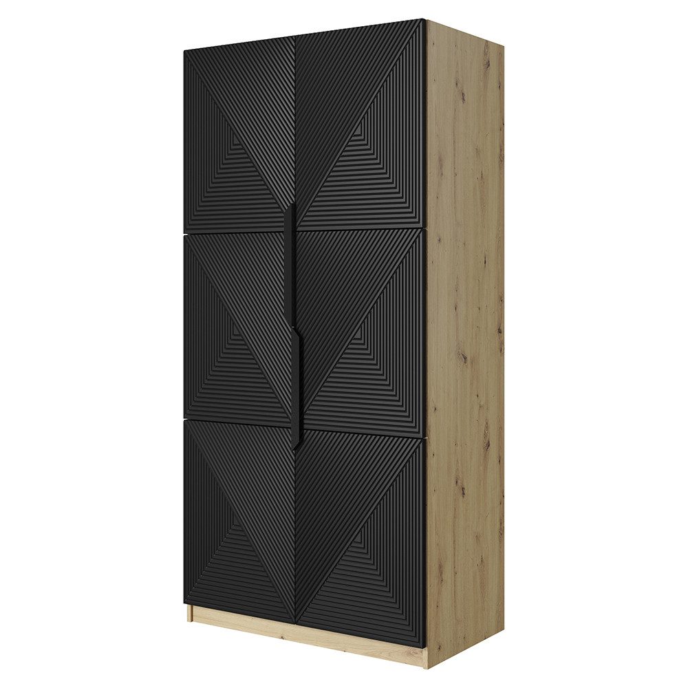 Lomadox Kleiderschrank ADARE-141 100 cm breit, günstig online kaufen