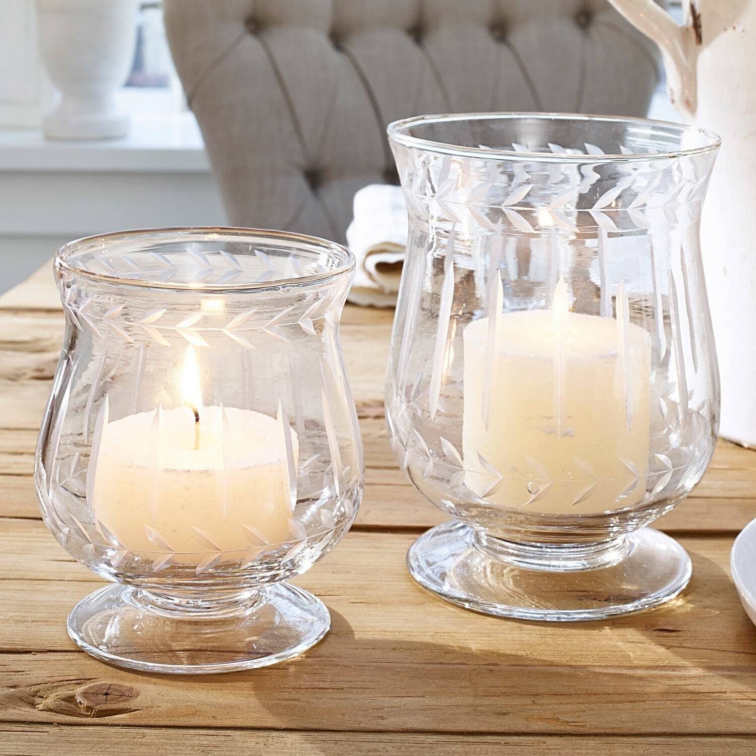 Mirabeau Windlicht Windlicht 2er Set Moon klar (2er Set, 2er Set) günstig online kaufen
