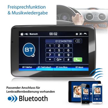 XOMAX XM-V911R Autoradio mit 9 Zoll Bildschirm, Bluetooth, USB, SD, 1 DIN Autoradio