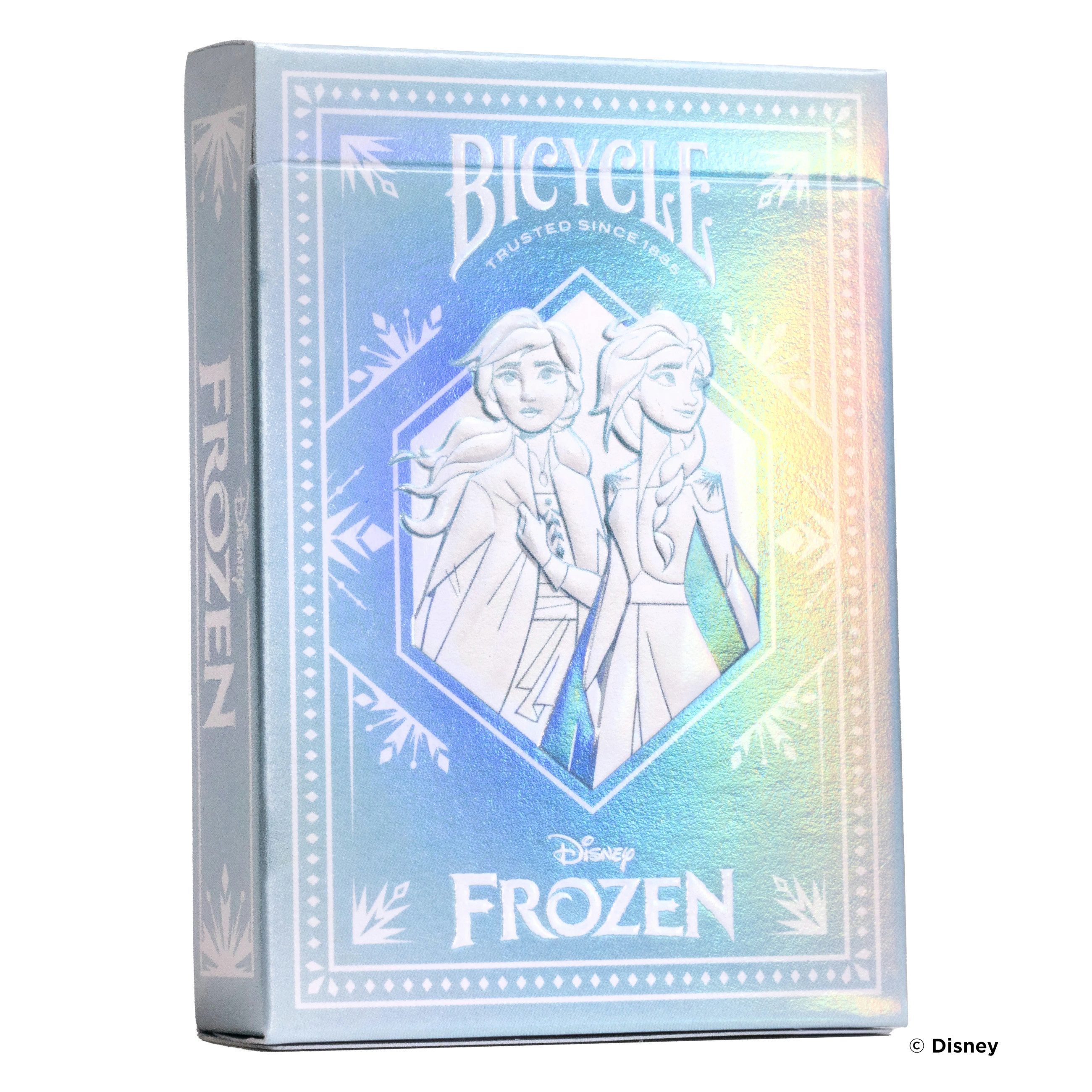 Cartamundi Spiel Bicycle® Kartendeck - Disney Frozen Inspired, Kartenspiel, mit einzigartigem Air-Cushion®-Finish