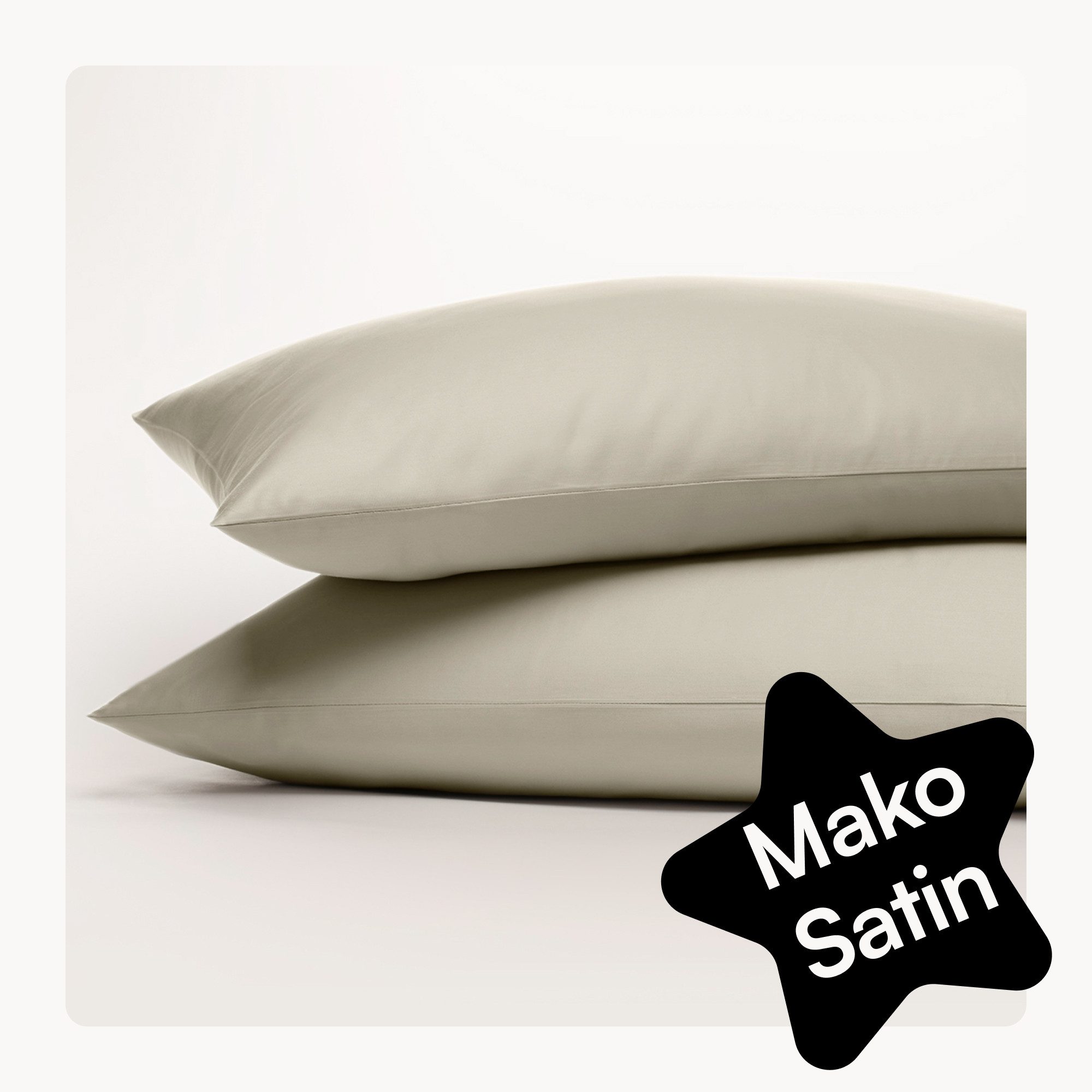 Seralino Kissenbezüge Mako Satin Kissenbezug (100% günstig online kaufen