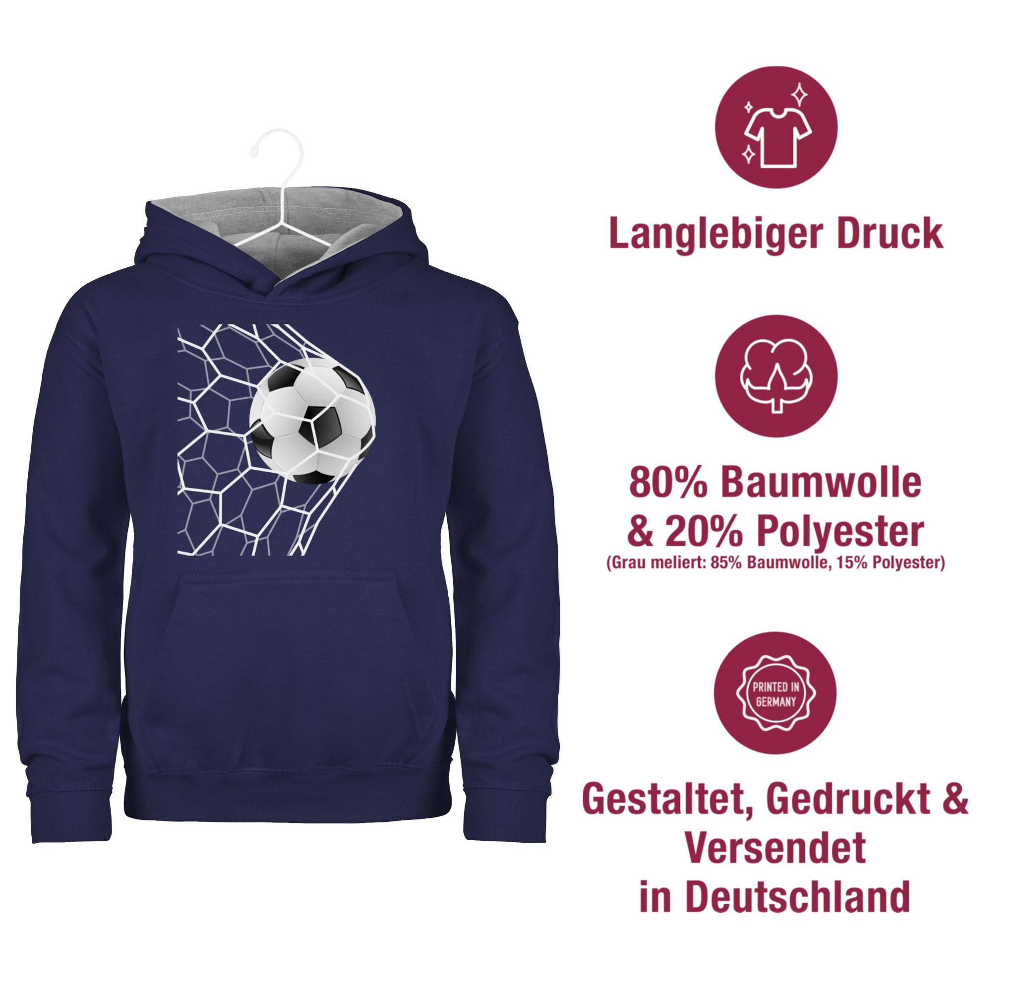 Shirtracer Hoodie Fußball, Kleine Geschenke für Fußballfans, Fußballgeschenk, Fußball Fußball – Bild 3 von 4