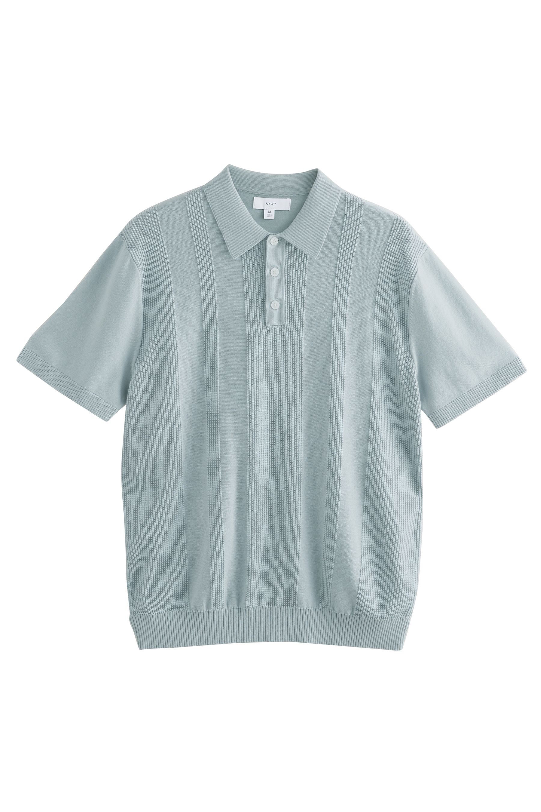 Next Poloshirt Kurzärmeliges Strick-Polohemd im Regular günstig online kaufen