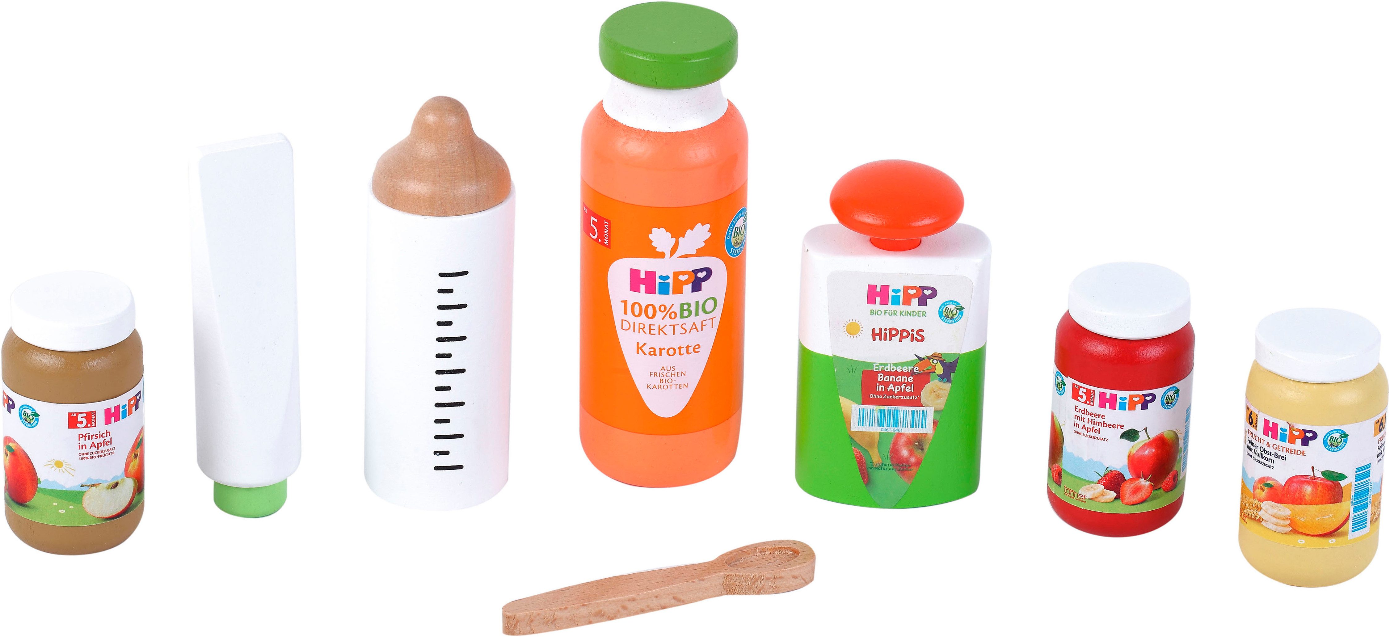 Tanner Kaufladensortiment Hipp Baby Set mit viel Zubehör