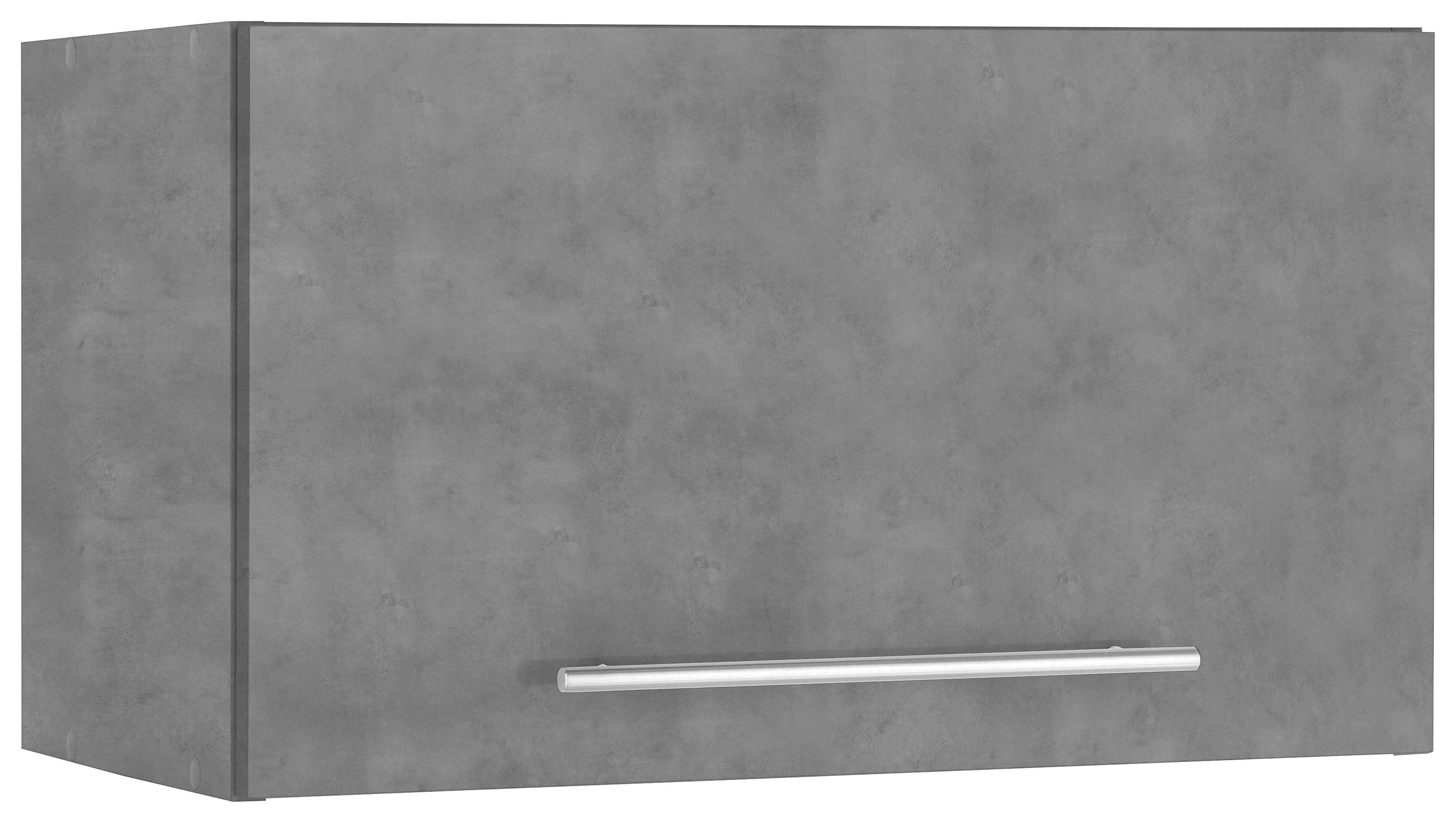 wiho Küchen Hängeschrank Flexi2 Breite 60 cm, mit 1 Tür, rechts/links wechselbar betonfarben/betonfarben