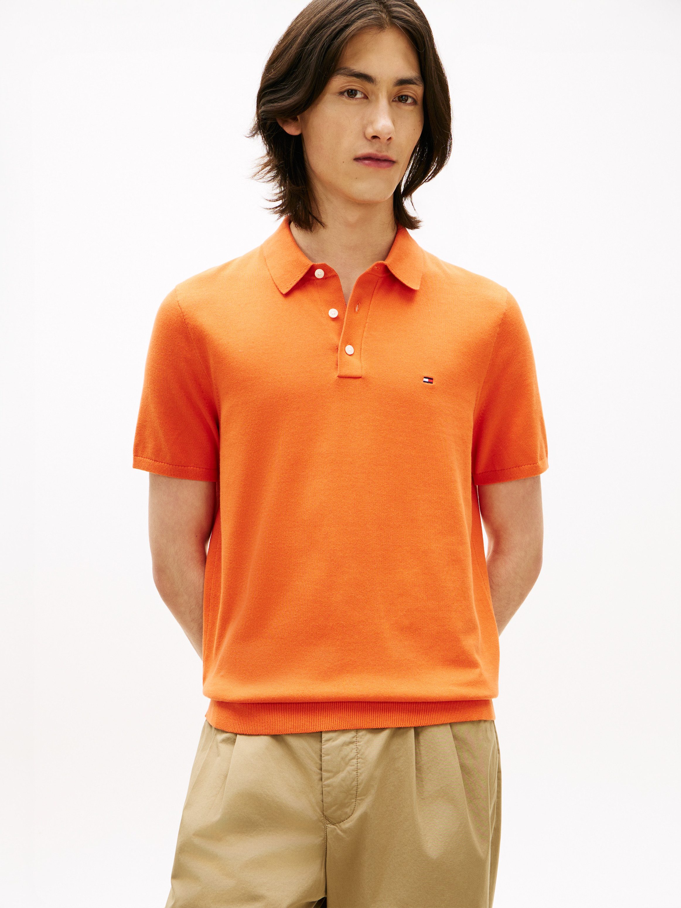 Tommy Hilfiger Poloshirt ESSENTIAL COTTON KNITTED günstig online kaufen
